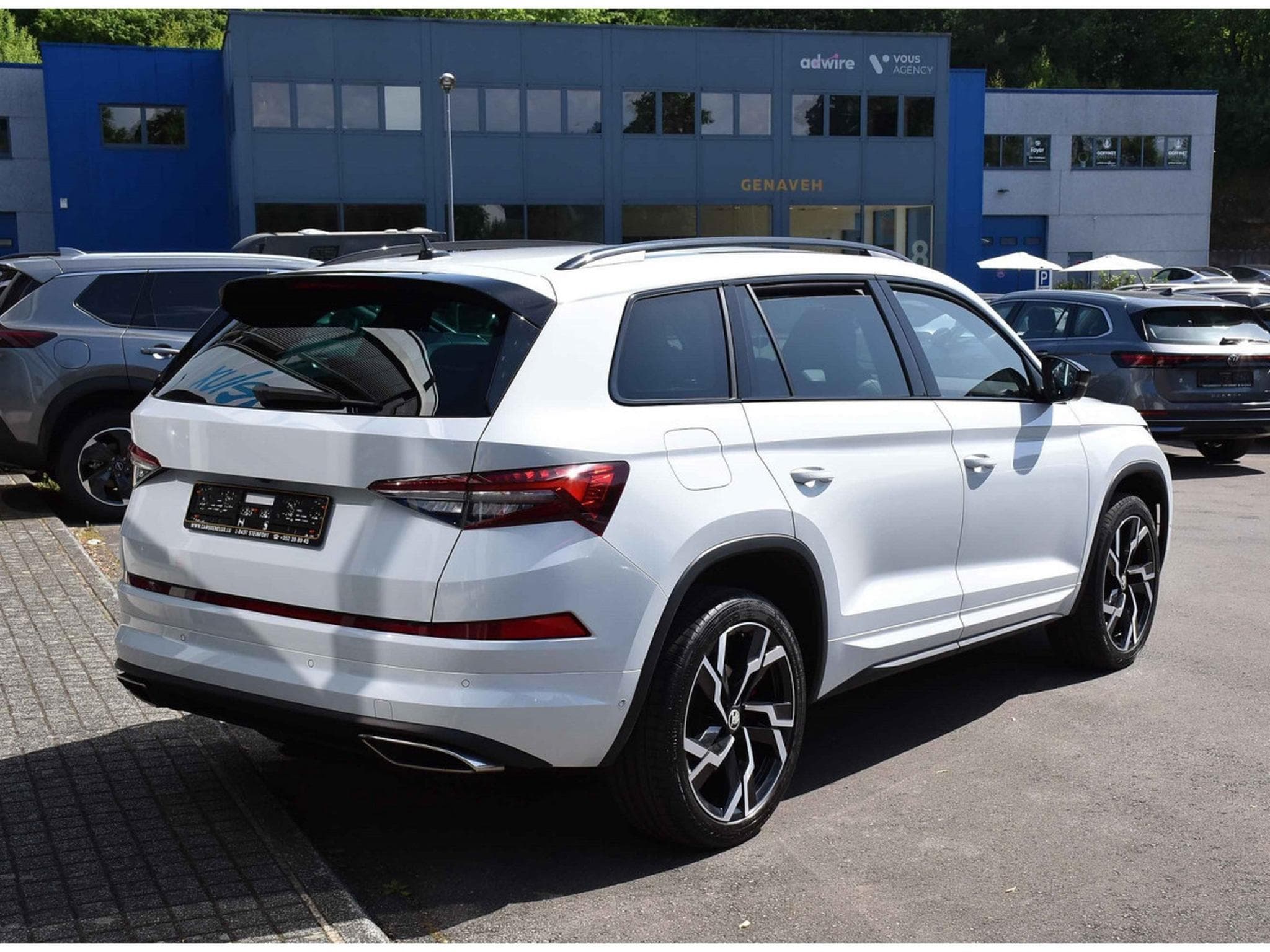 Skoda Kodiaq RS 2.0 TSI 4X4 DSG 7 PL. CUIR TRAVEL CANTON CAM360 ATT RMQ (2024) - Photo 4