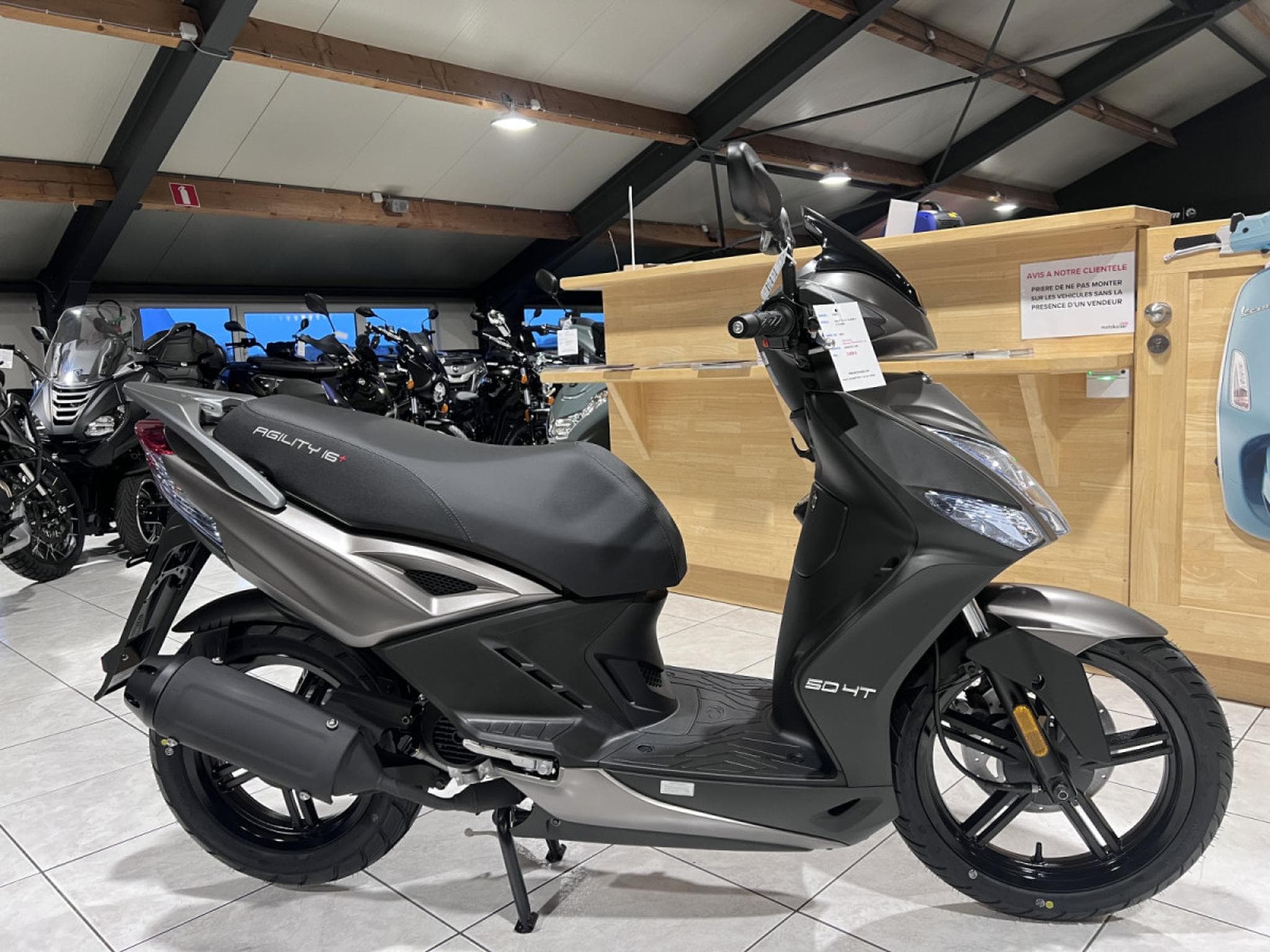 Kymco Agility 50 16+ CLASSE A 25 km/h (2026) - Photo 1