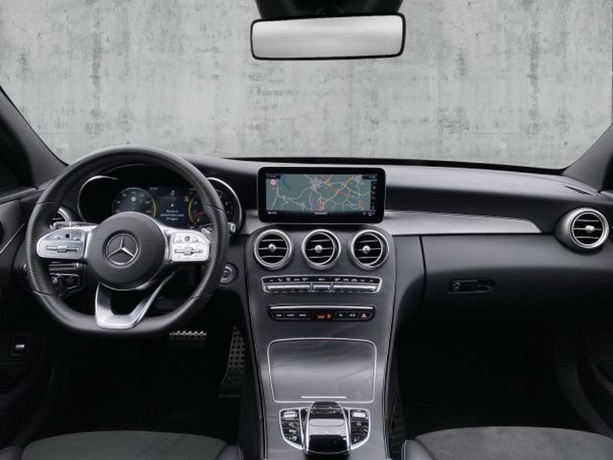 Mercedes C 180 C180 T 9G-Tronic AMG Line NAVI LED RFK Digital (2019) - Photo 14