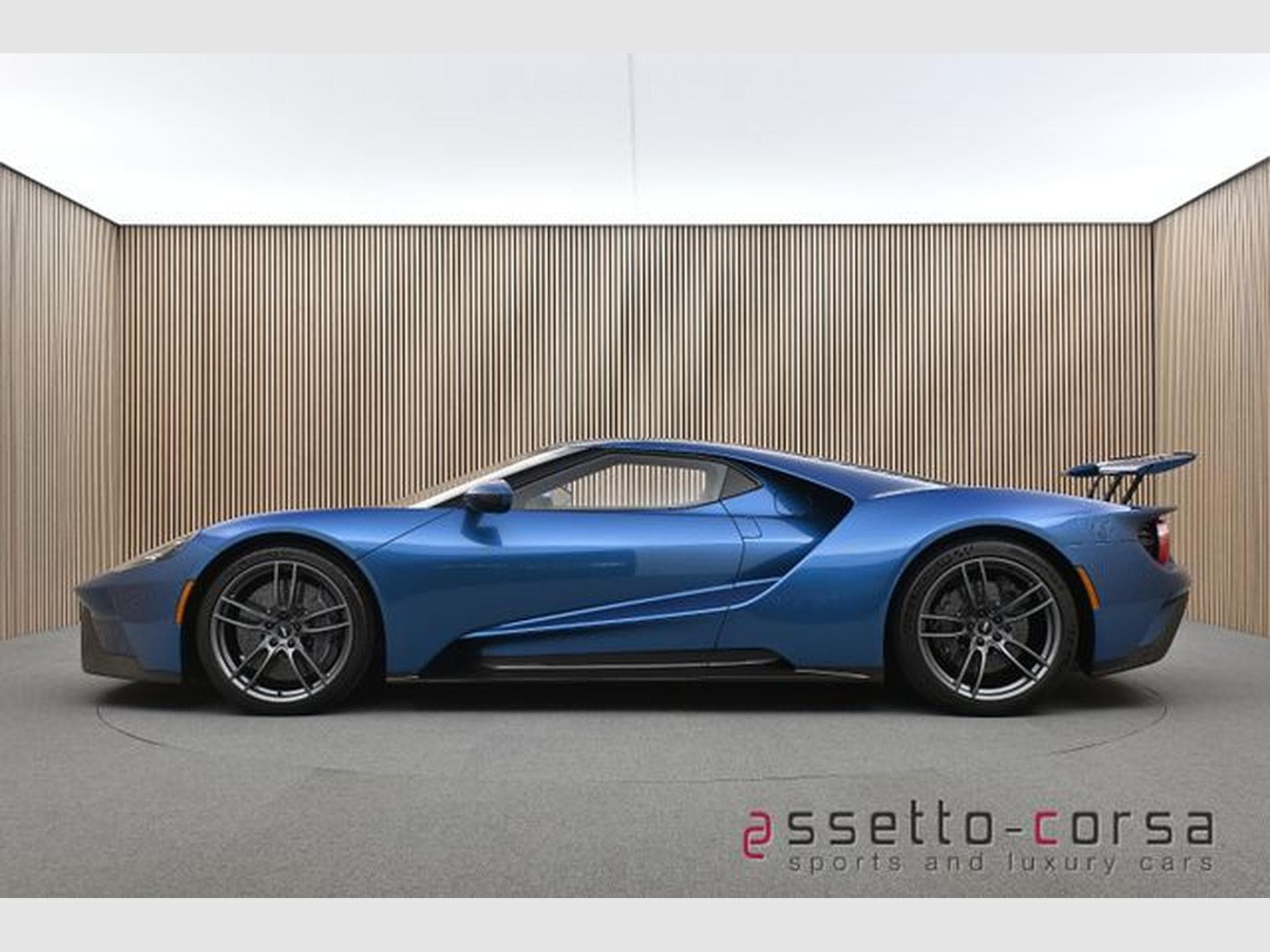 Ford GT GT MkI *483kW*Liquid Blue*Carbon*6P-Gurte*PPF (2018) - Photo 1