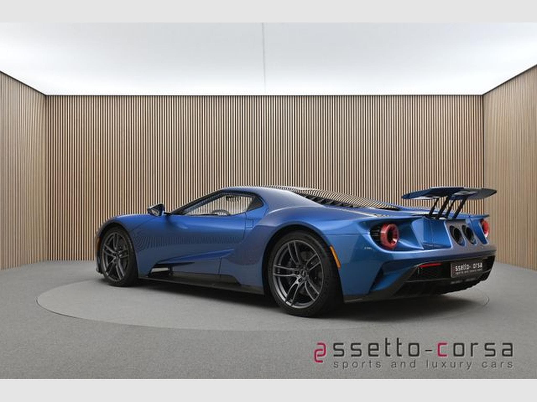 Ford GT GT MkI *483kW*Liquid Blue*Carbon*6P-Gurte*PPF (2018) - Photo 2