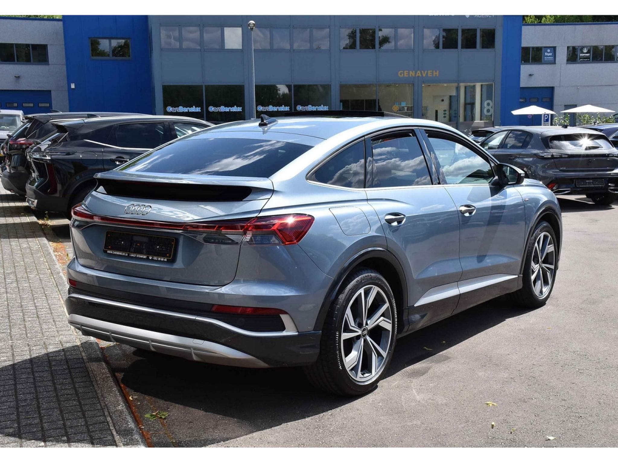 Audi Q4 e-tron Sportback 40 S-Line PANO CUIR MEMO ACC SIDE MATRIX HUD (2024) - Photo 4