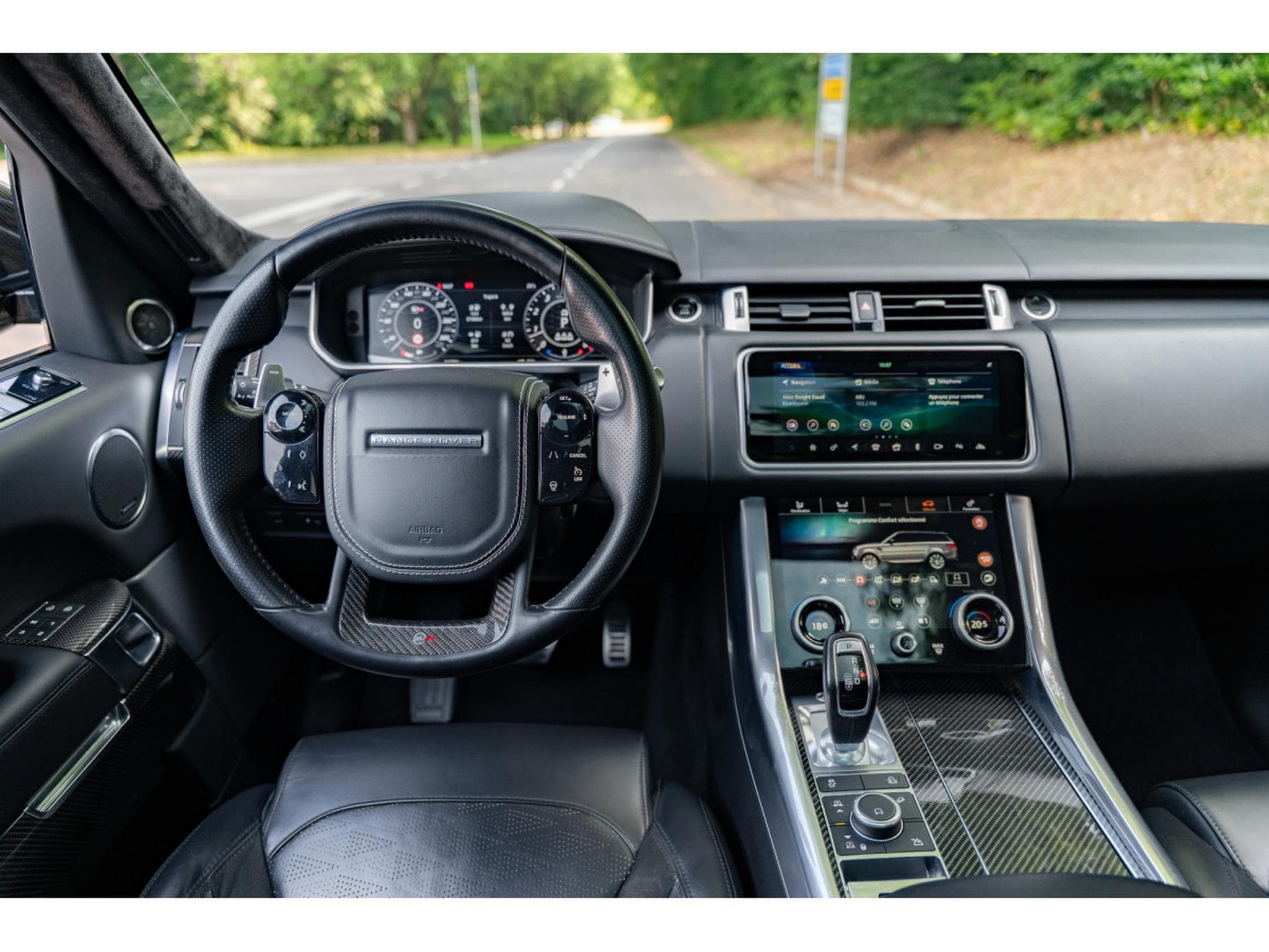 Land-Rover Range Rover Sport SVR - Full Carbon - Panoramic roof - Méridian (2021) - Photo 12
