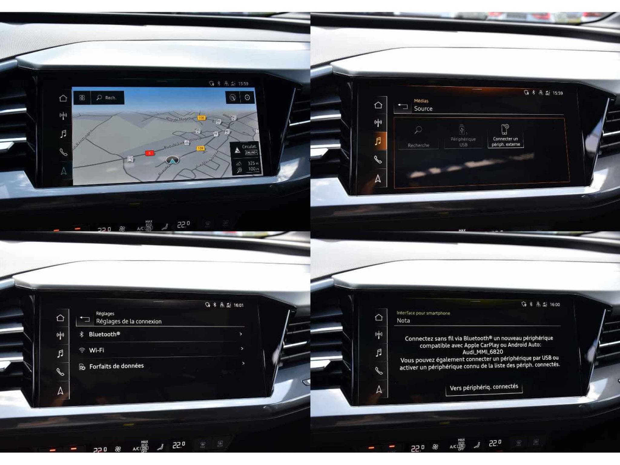 Audi Q4 e-tron e-tron Sportback 40 S-Line PANO CUIR MEM ACC SIDE MATRIX HUD (2024) - Photo 11