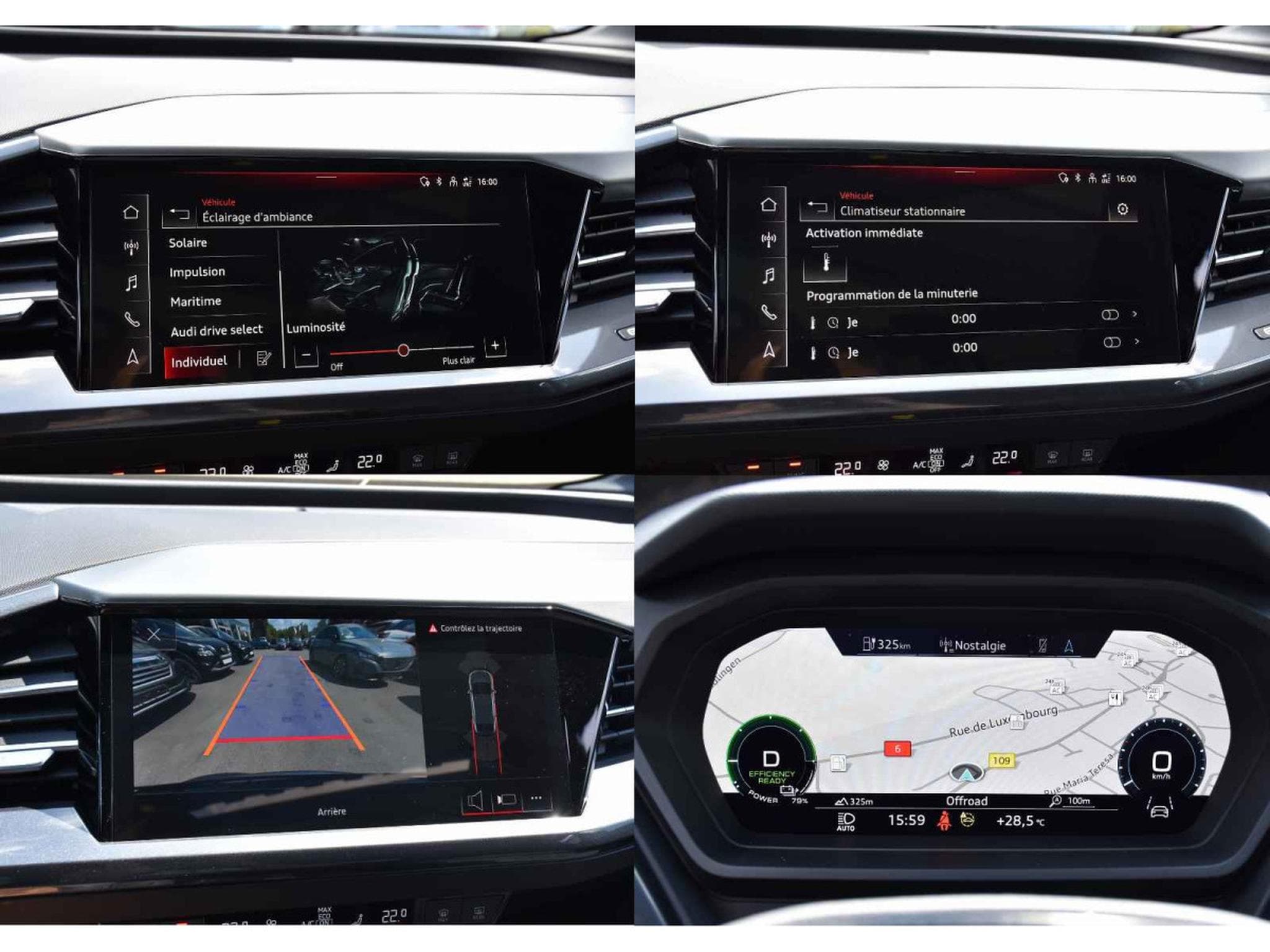 Audi Q4 e-tron e-tron Sportback 40 S-Line PANO CUIR MEM ACC SIDE MATRIX HUD (2024) - Photo 13