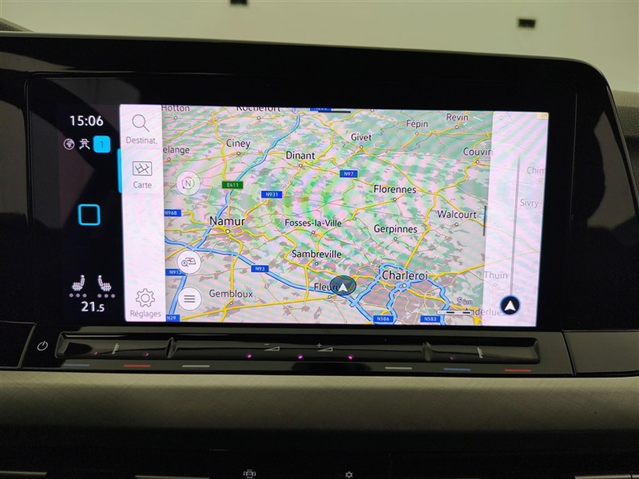 VW Golf 2.0 TDi Life Cuir / Navi Cockpit / Led / PDC av+ar (2024) - Photo 11