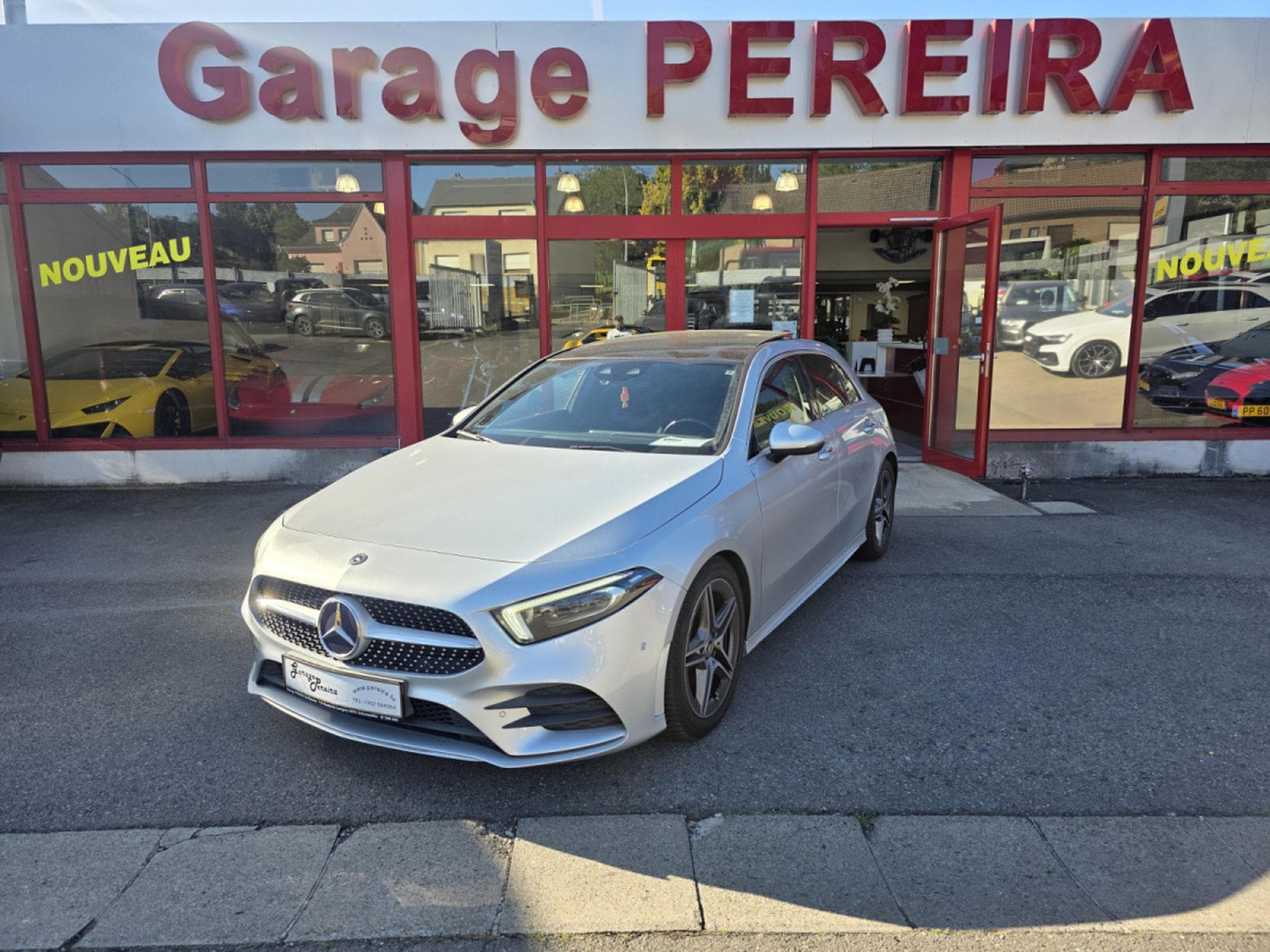 Mercedes A 180 D AMG LINE NEW MODEL PANO CUIR NAVI (2019) - Photo 2