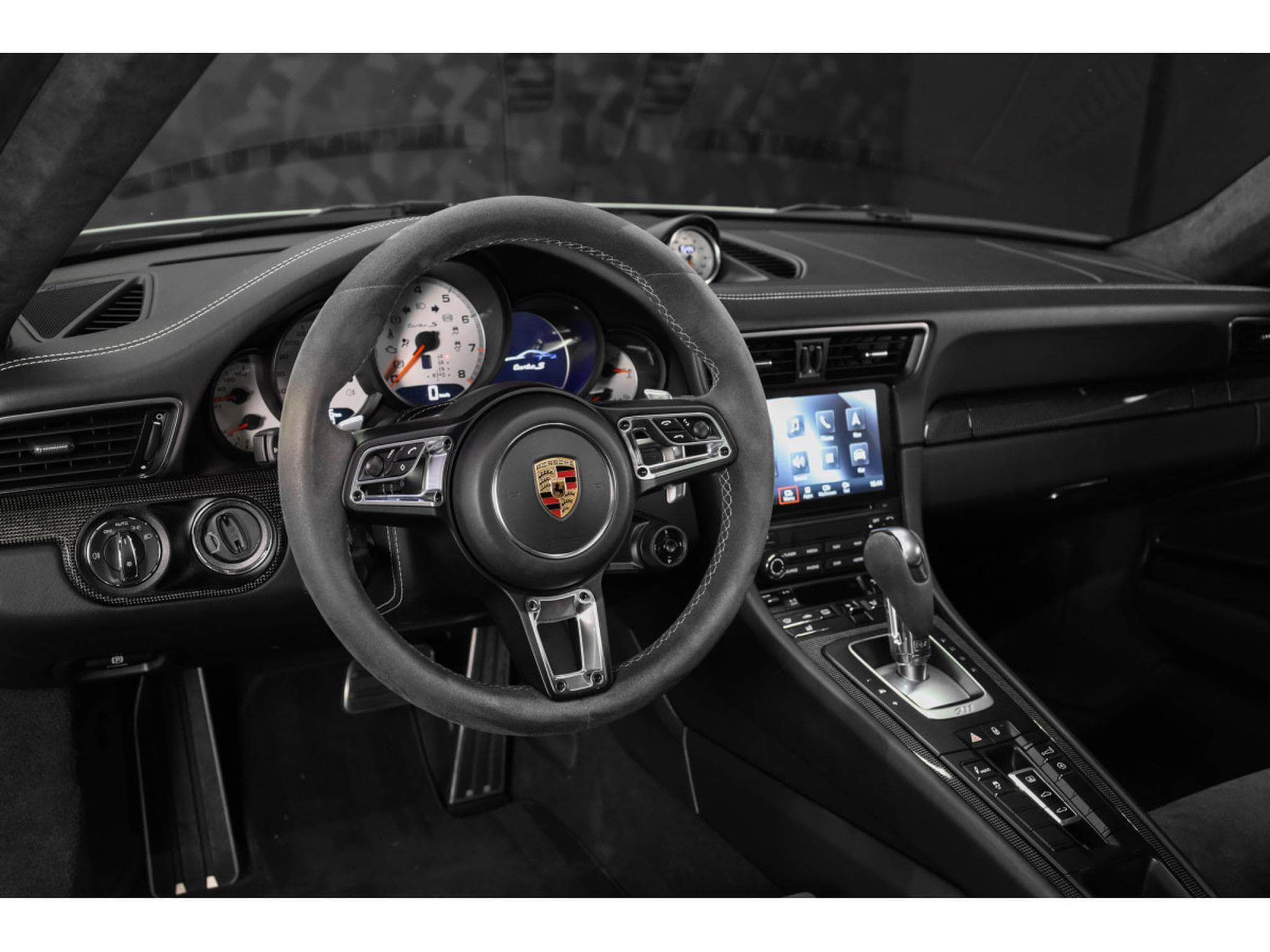 Porsche 911 .2 Turbo S Coupé PDK - Kit Aéro (2017) - Photo 12