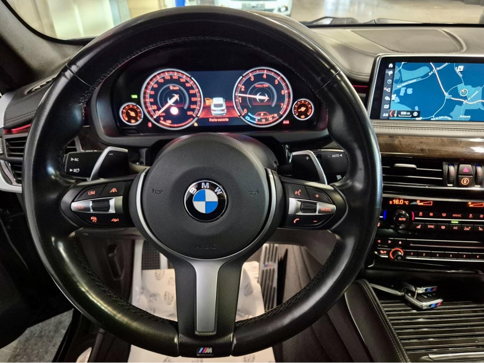 BMW X6M 50 i FACELIFT XDRIVE M SPORT PAKET PANO CUIR NAVI (2018) - Photo 8