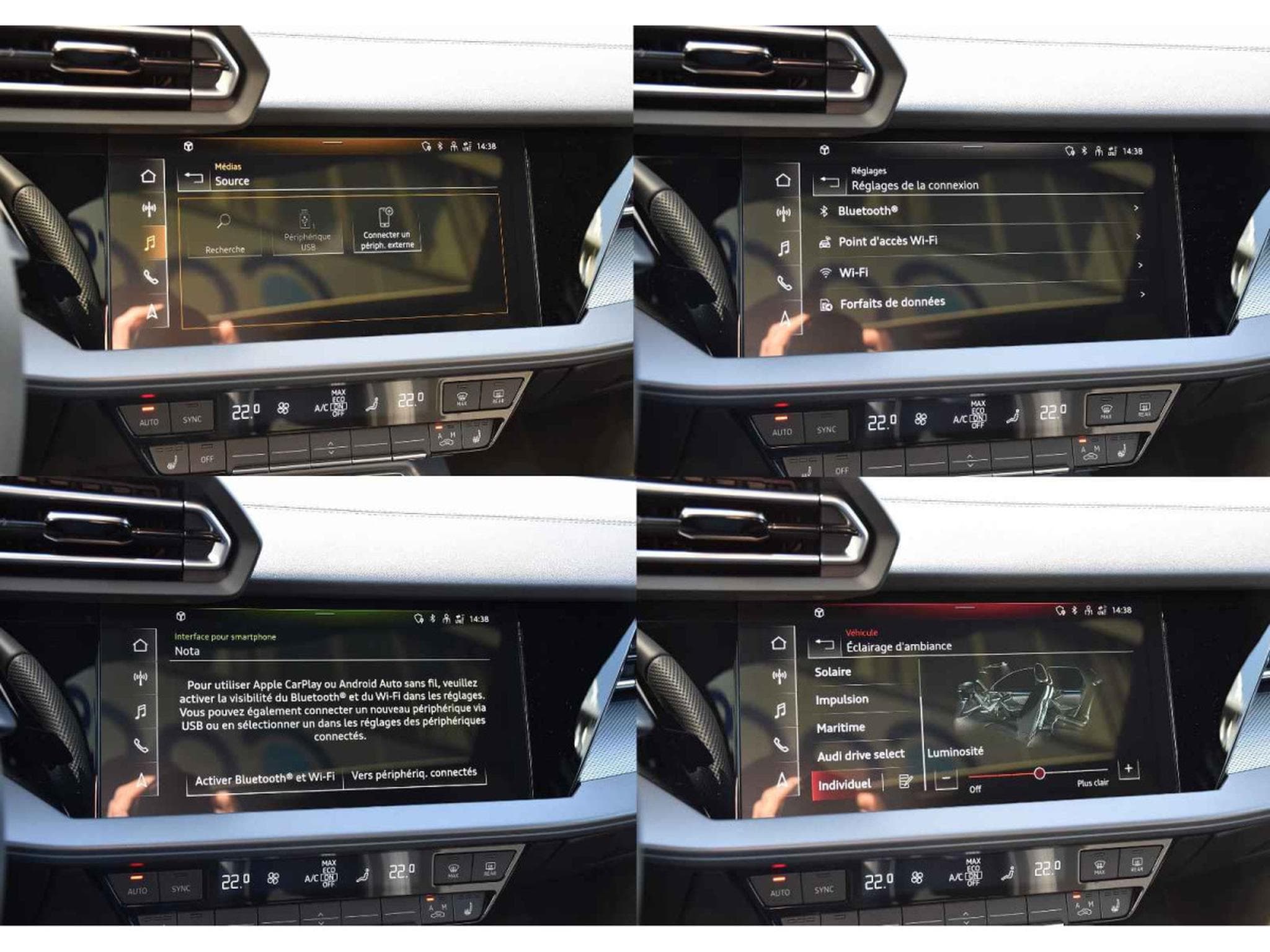 Audi A3 Sportback 35 TFSI S-Line S-Tronic PANO SONOS ACC CAM NEUVE (2025) - Photo 11
