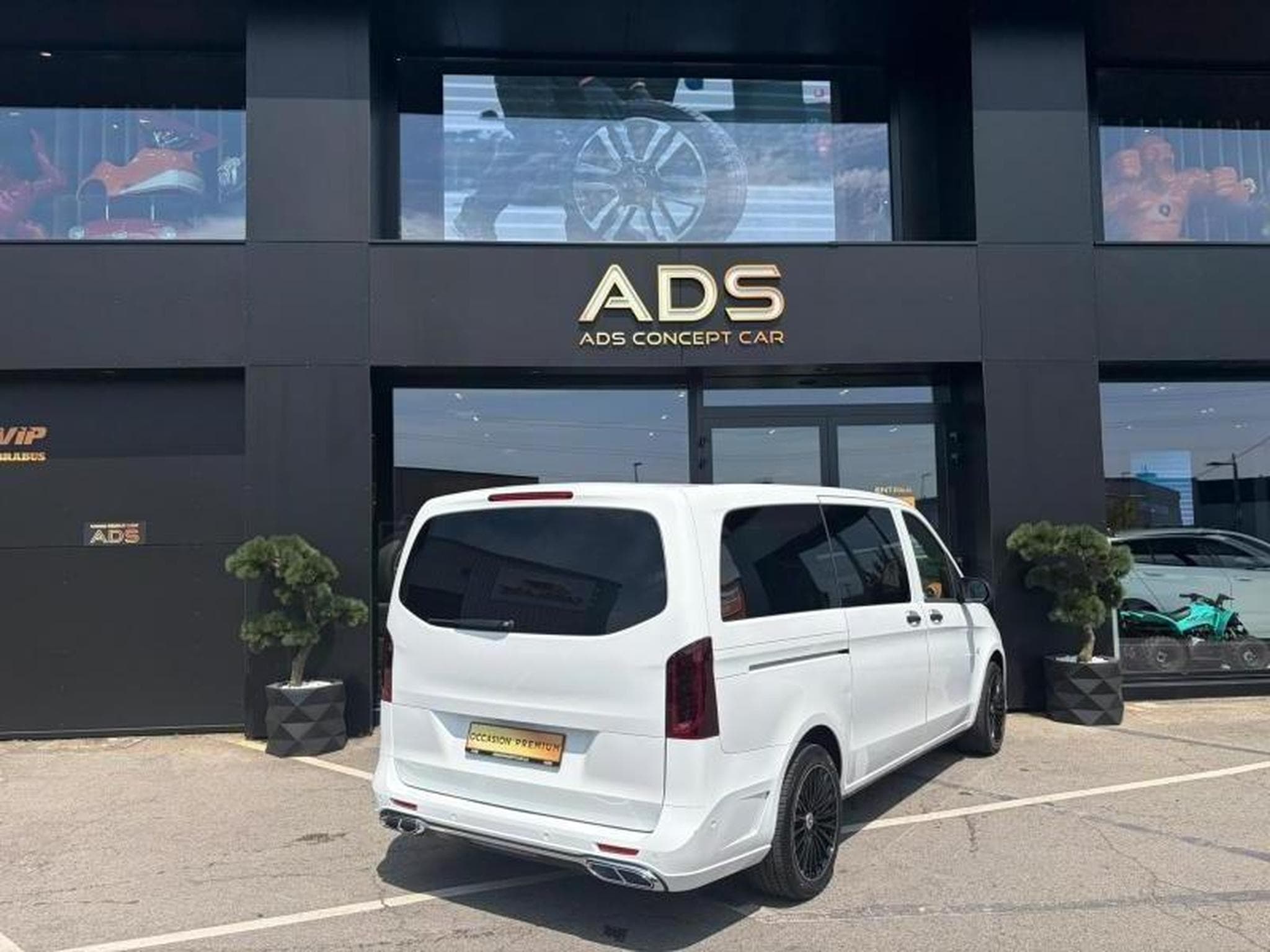 Mercedes Vito Tourer Long VIP Ciel étoilé Cuir orange (2020) - Photo 18