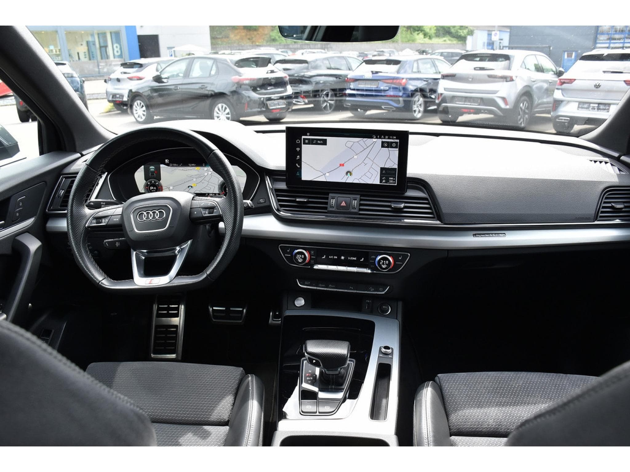 Audi Q5 40 TDI Quattro S-Tronic S-Line GPS CAM KEYLESS ATT RMQ (2022) - Photo 9