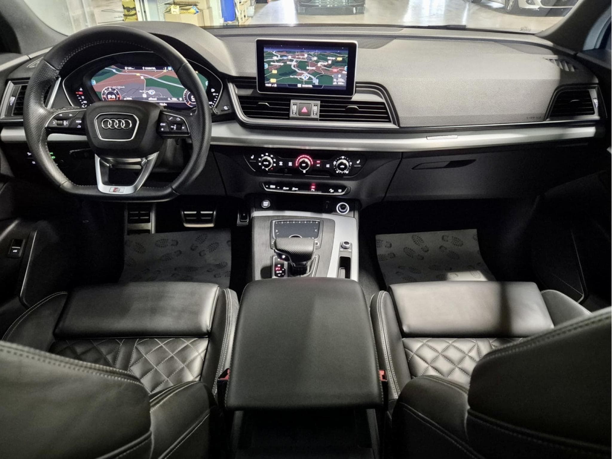Audi Q5 2.0 TDI 163 QUATTRO S-TRONIC 3X S-LINE CUIR NAVI (2020) - Photo 6