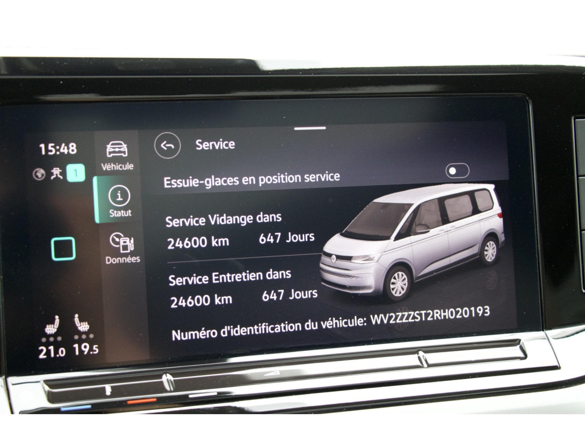 VW T7 Edition LÜ AHK StHZ PANO ACC ArtVelours (2024) - Photo 12