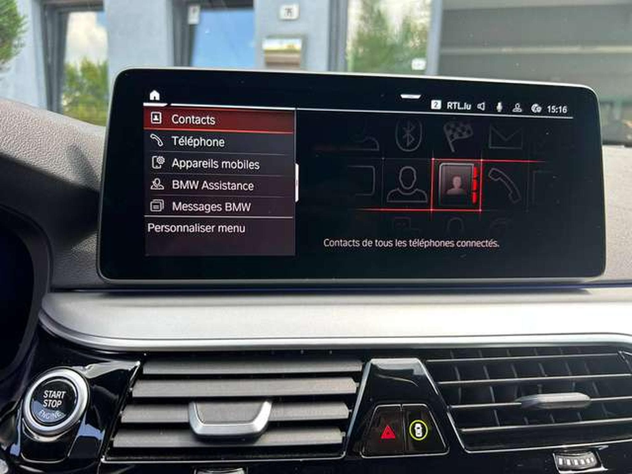 BMW 518 BERLINE 150CV BOITE AUTO GPS/CAMERA DE RECUL/CARPLAY (2022) - Photo 10