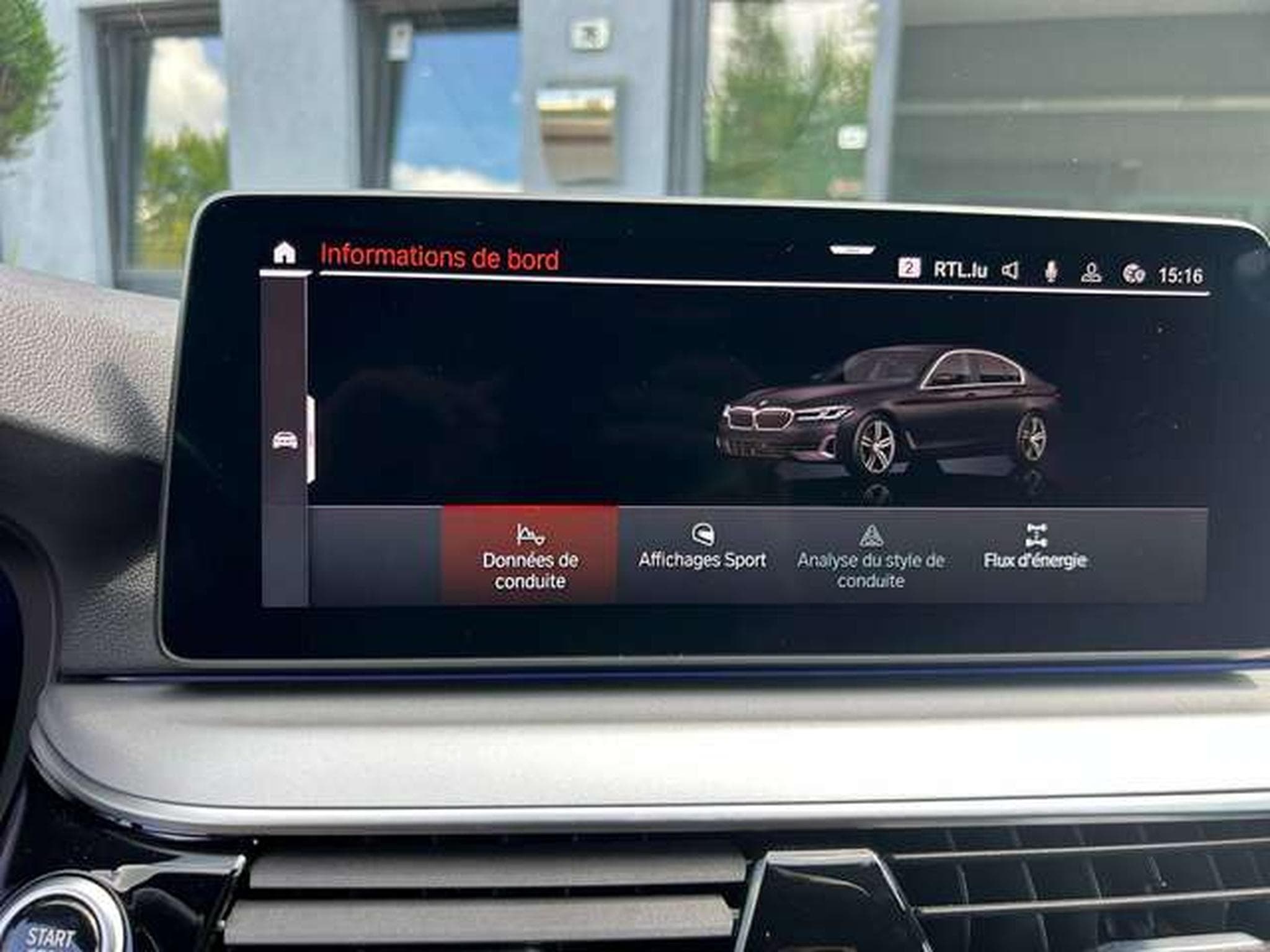 BMW 518 BERLINE 150CV BOITE AUTO GPS/CAMERA DE RECUL/CARPLAY (2022) - Photo 11