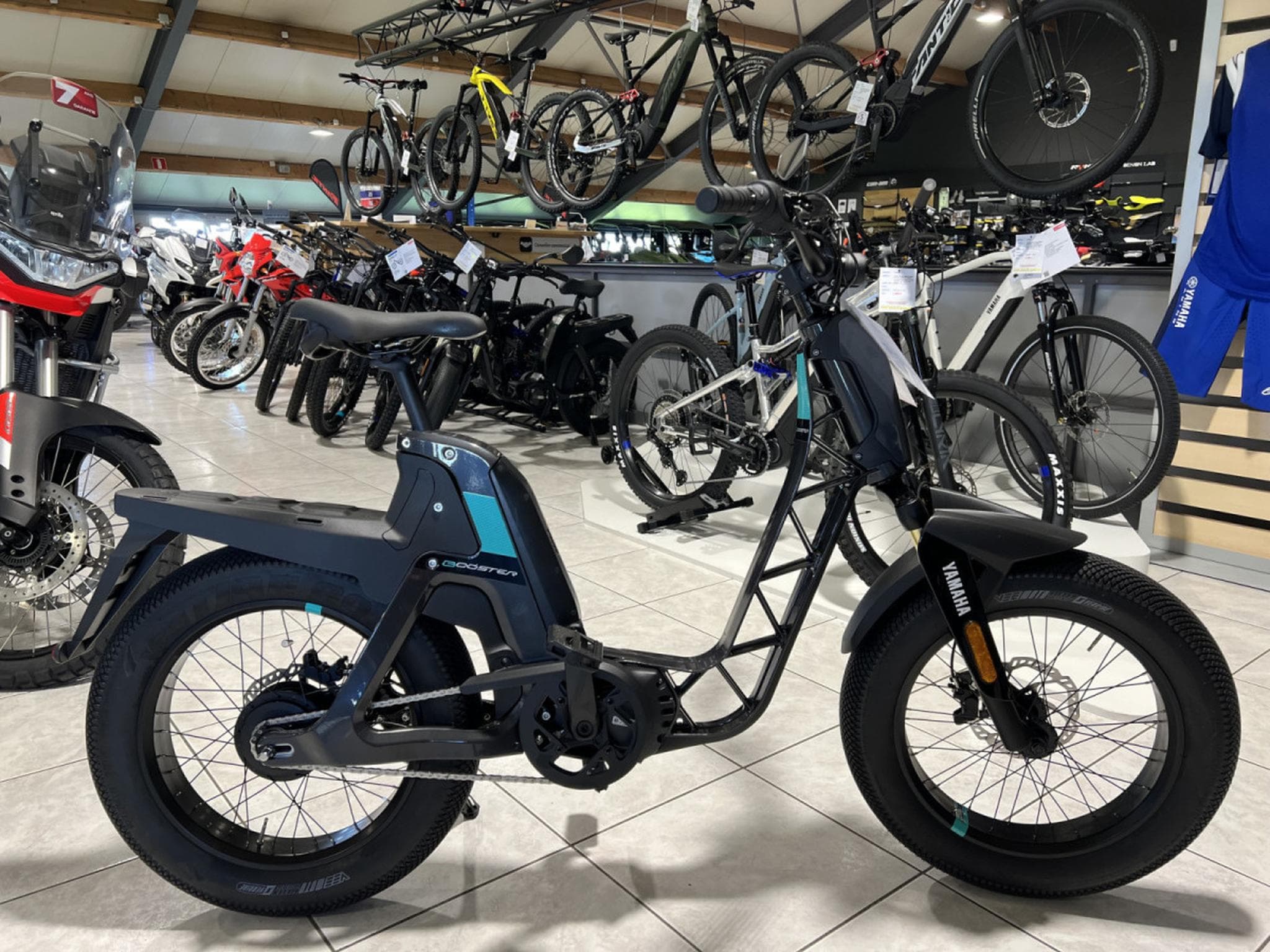 Yamaha Booster Easy 630 WH, 36 V, 17,5 Ah  1000€ a l'achat dune moto ou Quad. (2026) - Photo 1