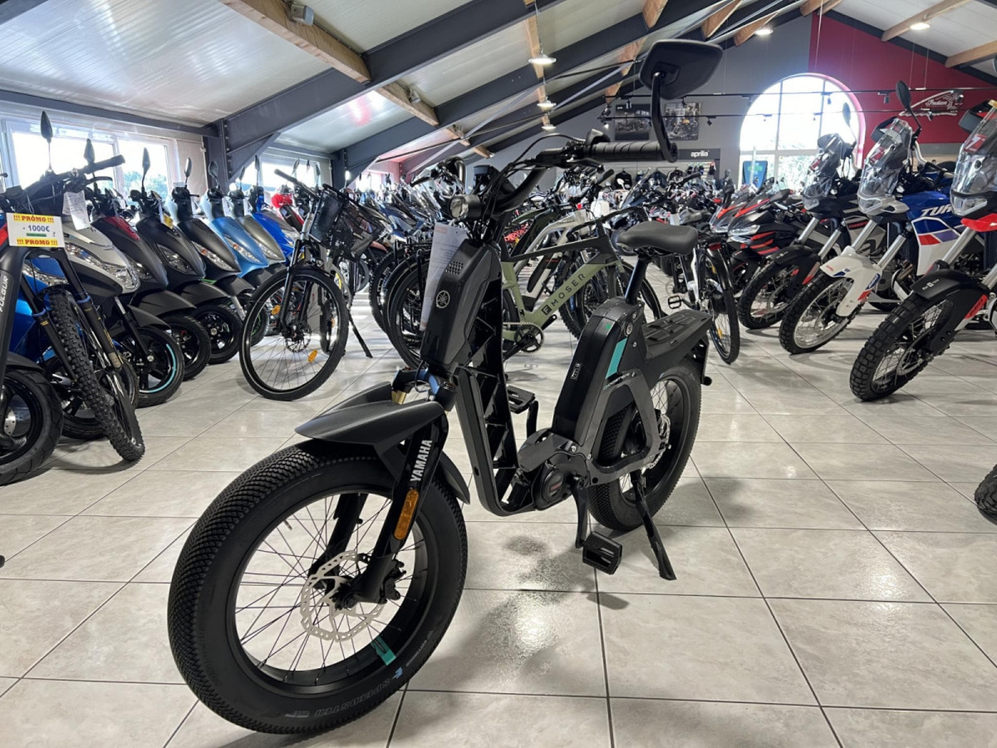 Yamaha Booster Easy 630 WH, 36 V, 17,5 Ah  1000€ a l'achat dune moto ou Quad. (2026) - Photo 2