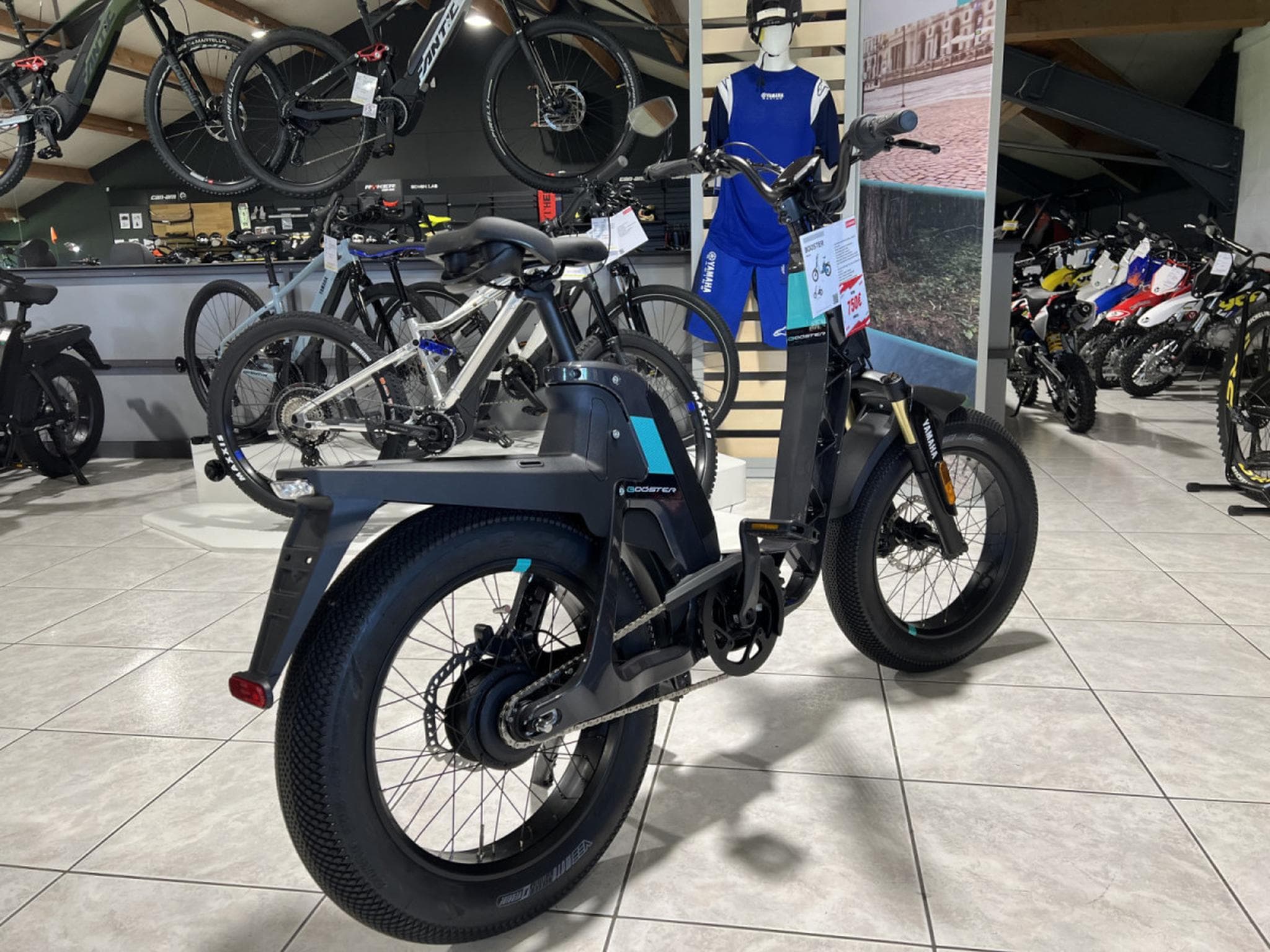 Yamaha Booster Easy 630 WH, 36 V, 17,5 Ah  1000€ a l'achat dune moto ou Quad. (2026) - Photo 3