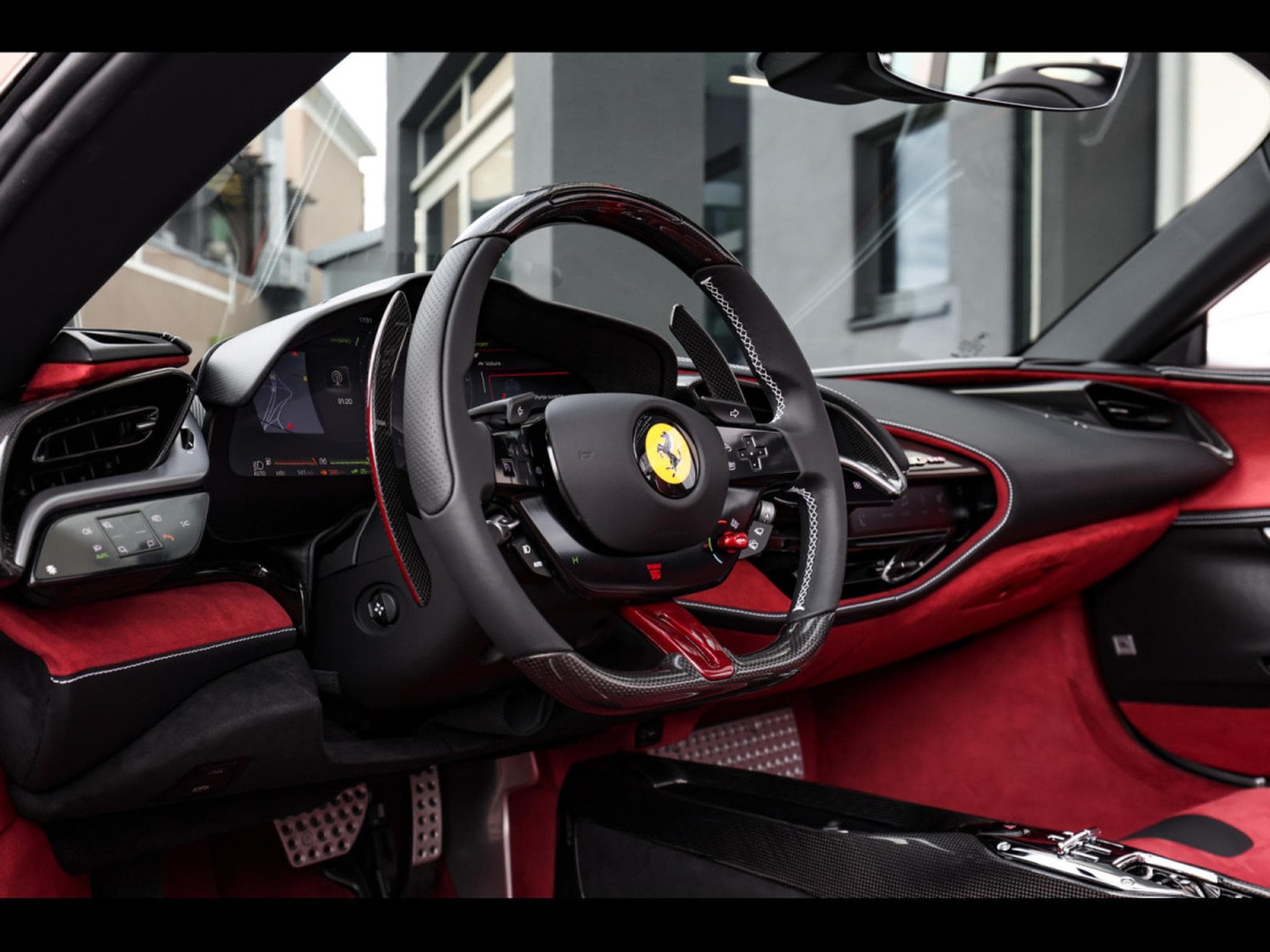 Ferrari SF90 ATELIER (1000 CH) – SANUSILVER X NERO PUROSANGUE – PPF (2025) - Photo 11