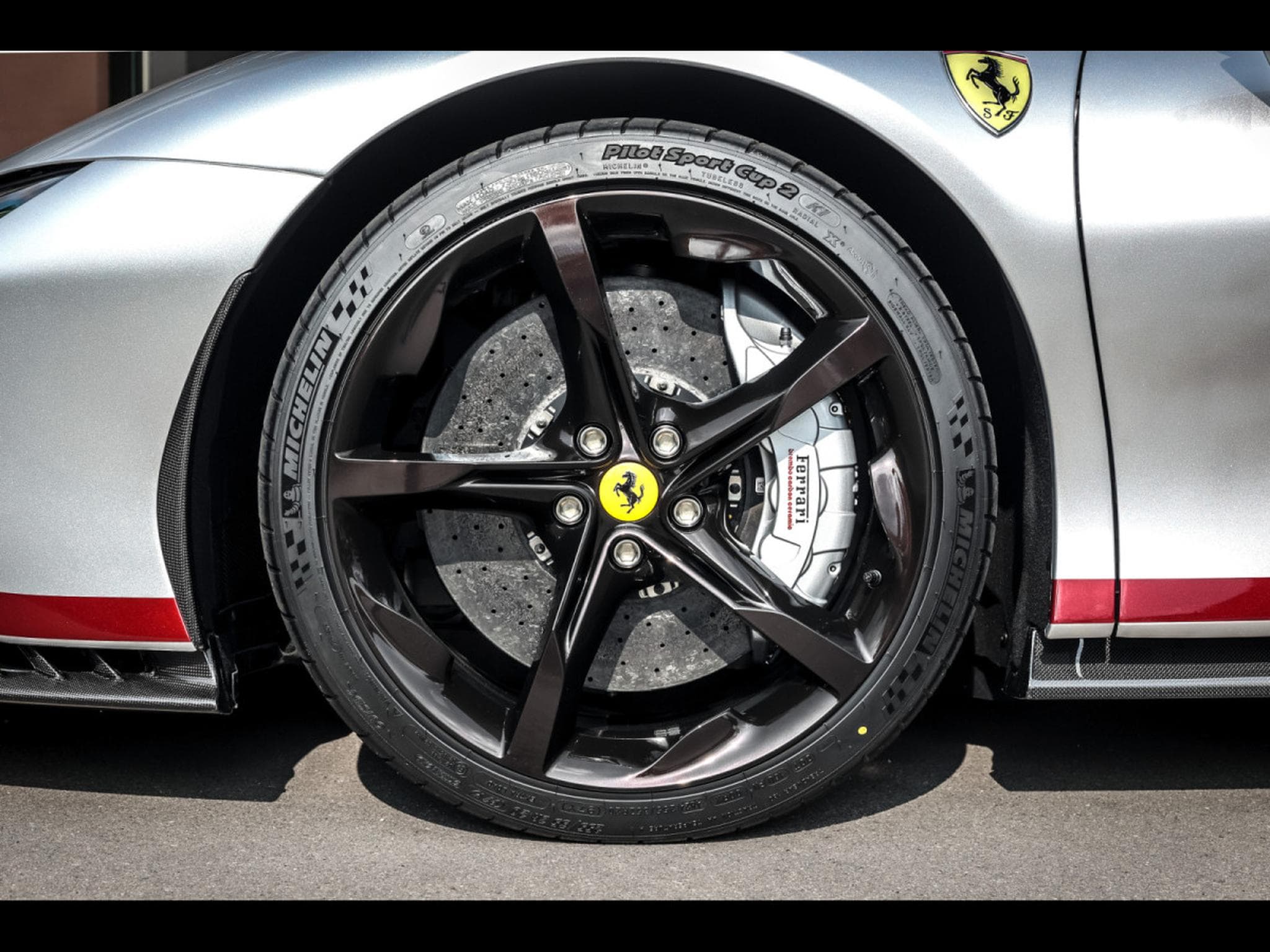 Ferrari SF90 ATELIER (1000 CH) – SANUSILVER X NERO PUROSANGUE – PPF (2025) - Photo 9