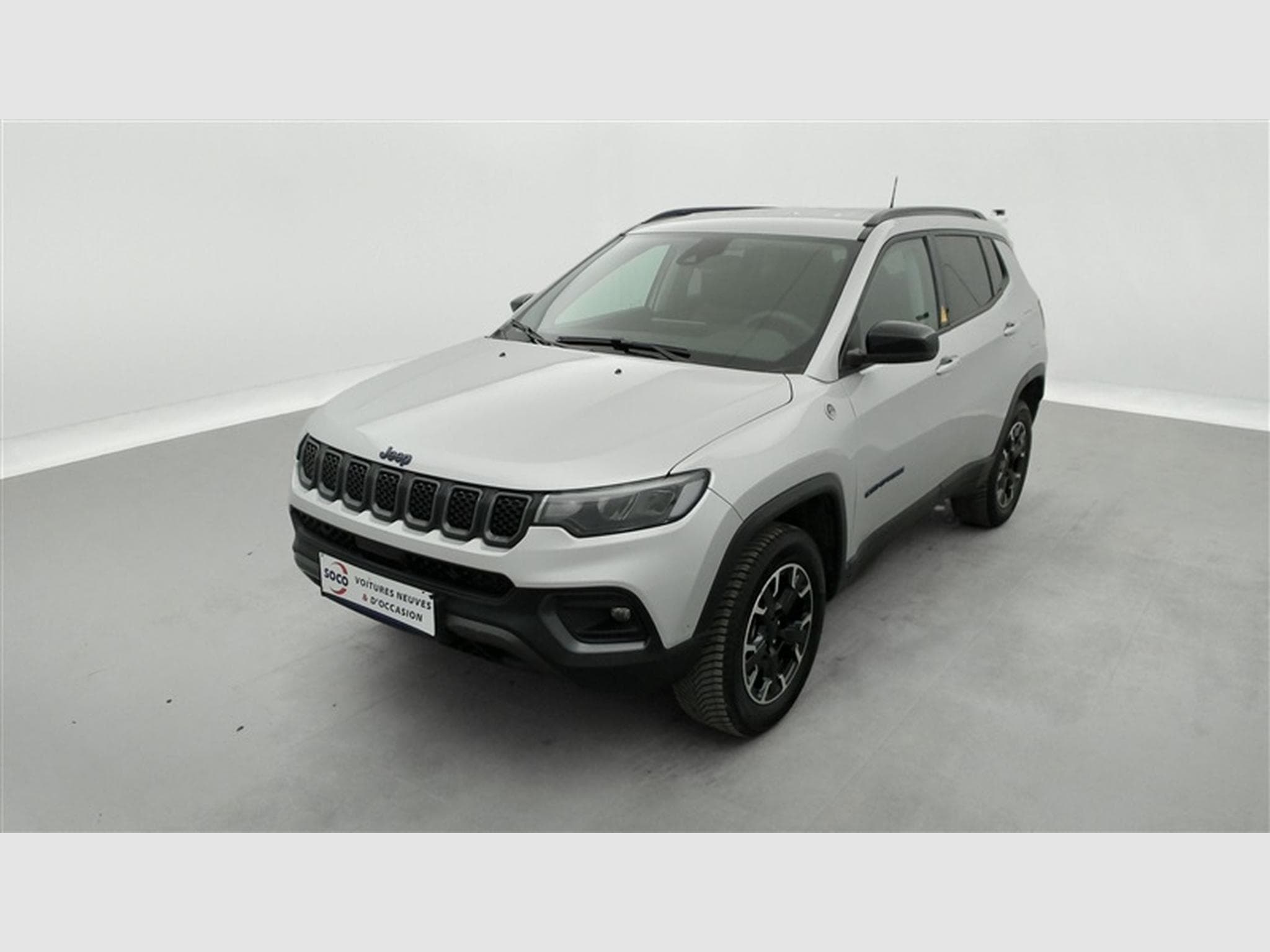 Jeep Compass 1.3 Turbo eAWD PHEV Trailhawk NAVI / FULL LED / CUIR PARTIEL (2023) - Photo 1