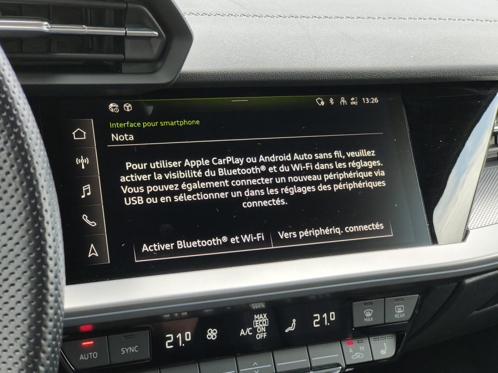 Audi A3 A3 SPORTBACK 35 TFSI S-LINE CARPLAY GPS BLUETOOTH (2023) - Photo 15