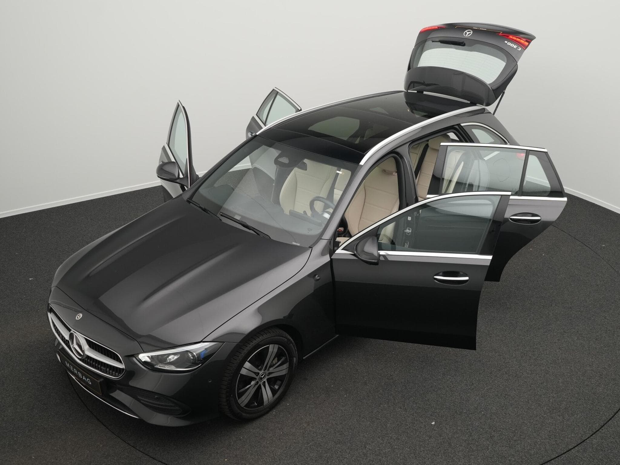 Mercedes C 300 e T Avantgarde Digital+Pano+360°+Apple (2023) - Photo 12