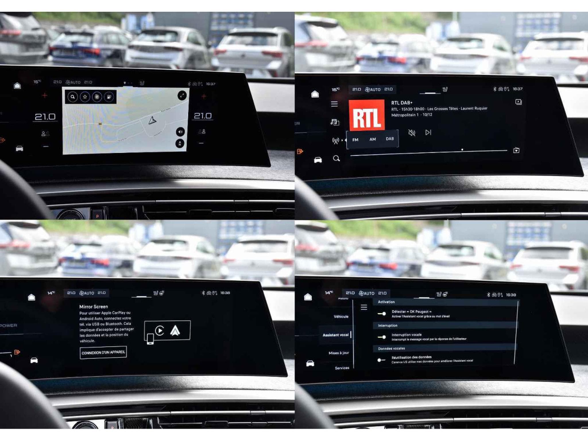 Peugeot 5008 Hybrid 145 Allure e-DCS ACC SG CHFF CAM360 NEUF (2026) - Photo 11