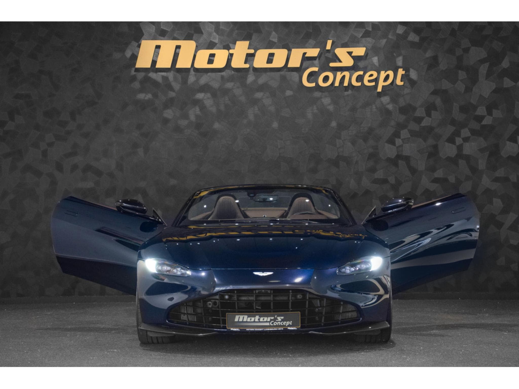 Aston-Martin V8 Vantage ROADSTER - Ultramarine Black (2022) - Photo 2