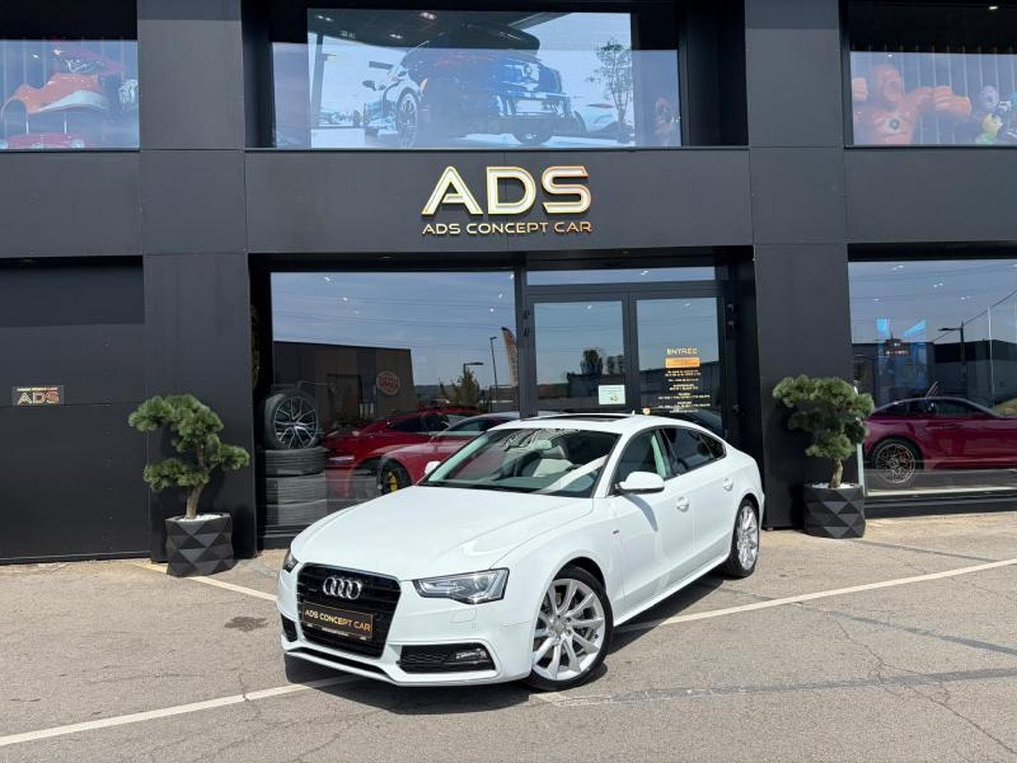 Audi A5 Sportback/S line Extérieur/Toit Ouvrant/Cuir gris/GPS/Sièges (2014) - Photo 1