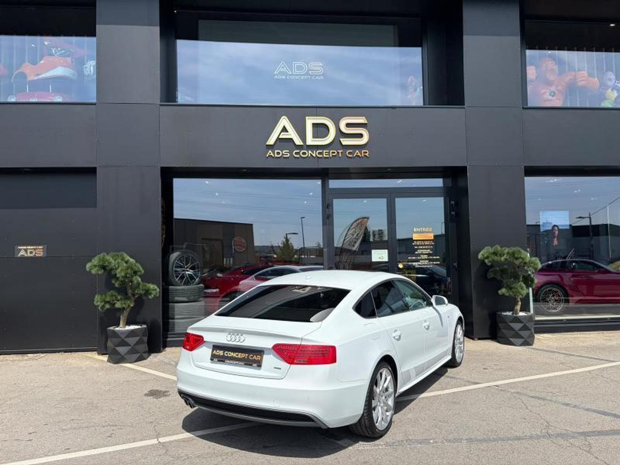 Audi A5 Sportback/S line Extérieur/Toit Ouvrant/Cuir gris/GPS/Sièges (2014) - Photo 18
