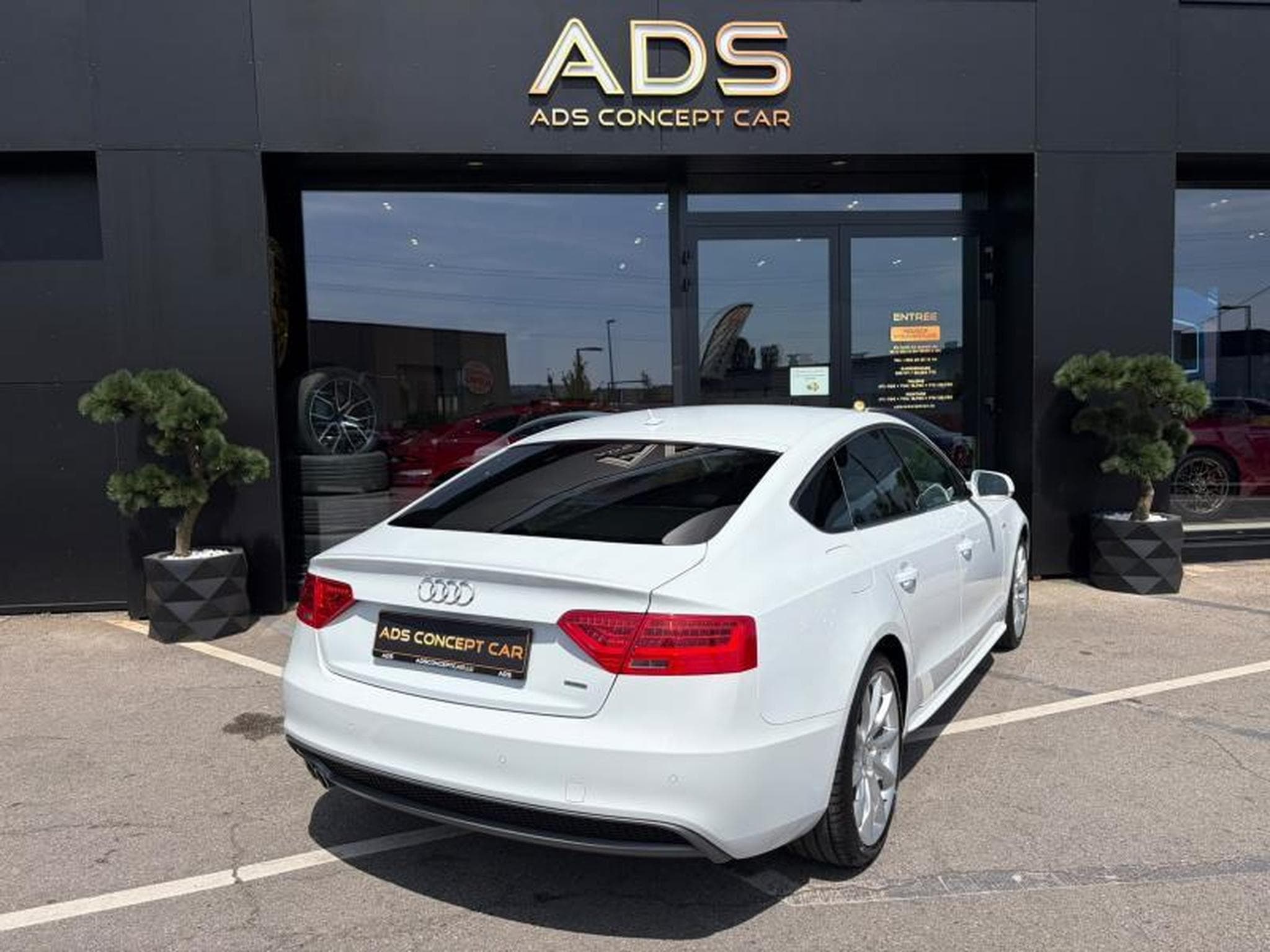 Audi A5 Sportback/S line Extérieur/Toit Ouvrant/Cuir gris/GPS/Sièges (2014) - Photo 3