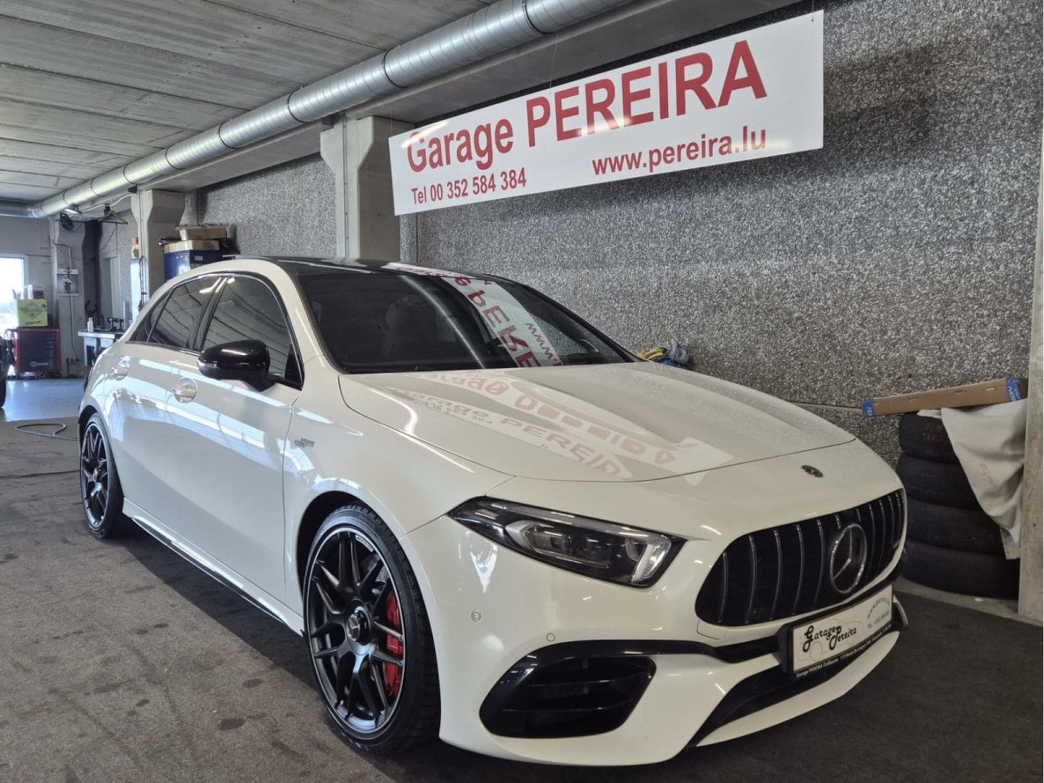 Mercedes A 45 AMG S 4 MATIC + BURMESTER PANO CUIR NAVI (2020) - Photo 1