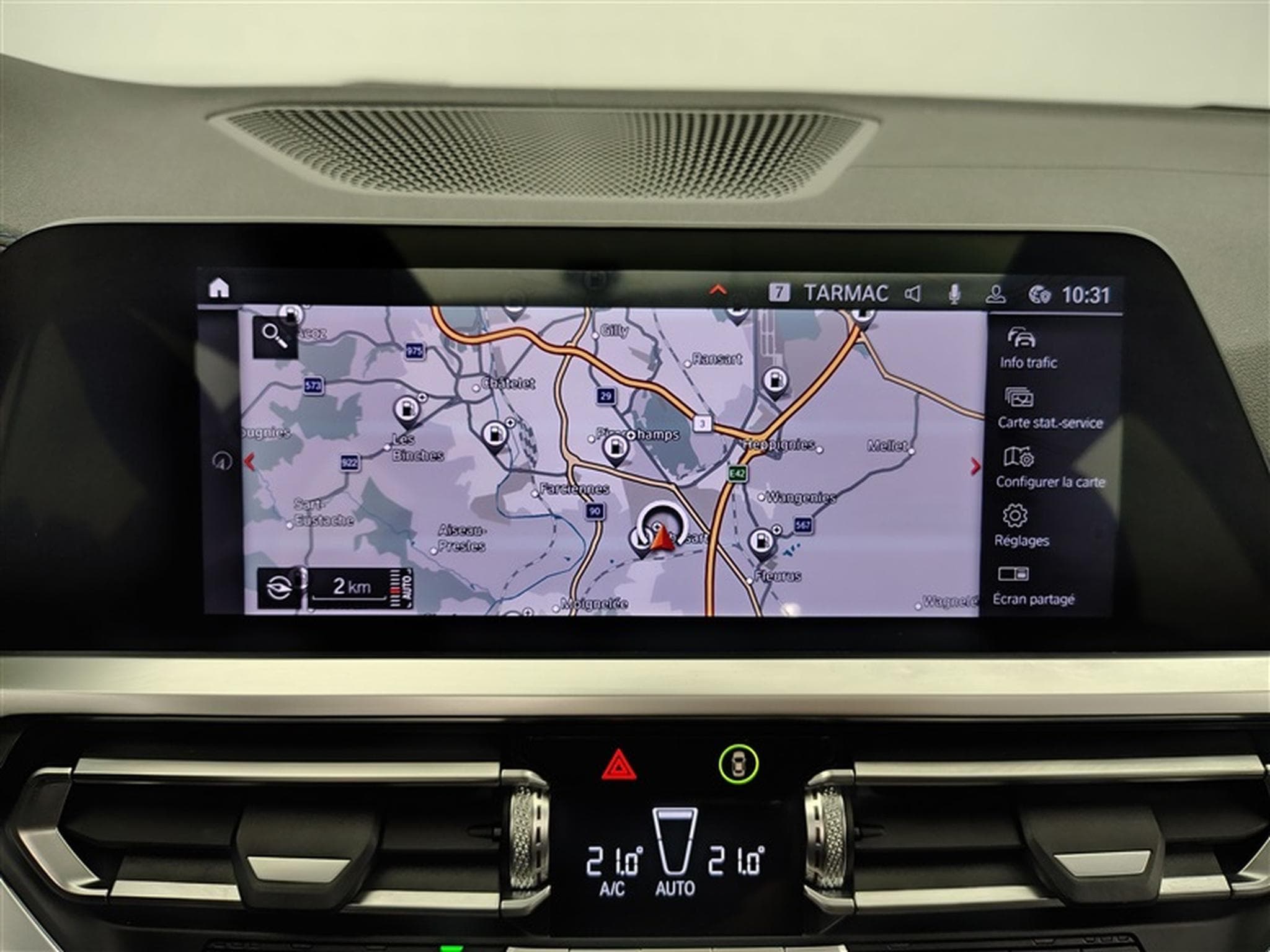 BMW 320 320 dA Pack M CUIR / NAVI / TO PANO / CARPLAY (2021) - Photo 11