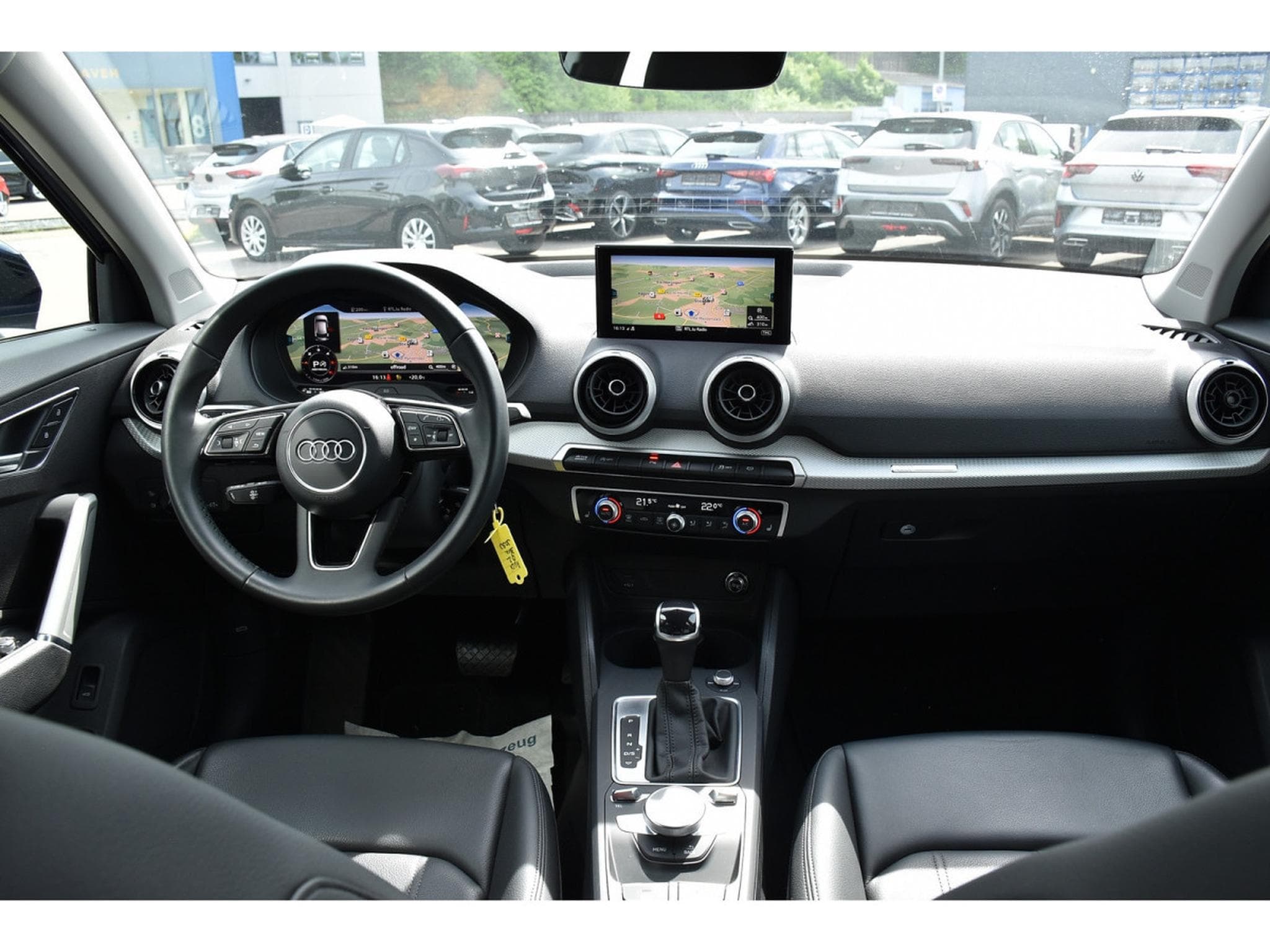 Audi Q2 30 TDI Advanced S-Tronic CUIR GPS LANE LED CAM 1° MAIN (2023) - Photo 9