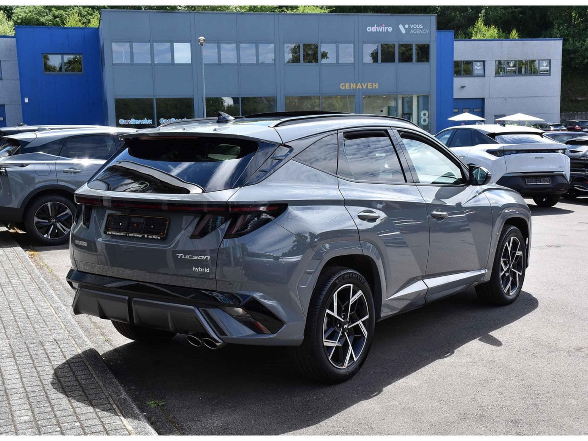 Hyundai Tucson 1.6 T-GDI 239 HYBRID 6AT N-LINE PANO HUD KRELL NEUF (2026) - Photo 4