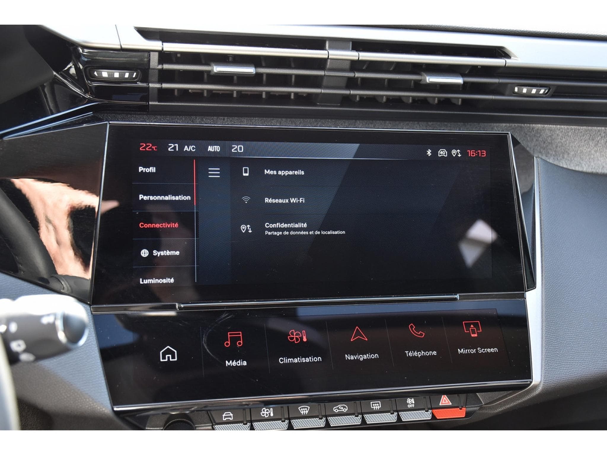 Peugeot 308 1.2 Hybrid 145 e-DCS6 Allure ACC LANE GPS CAM360 1° MAIN (2025) - Photo 13