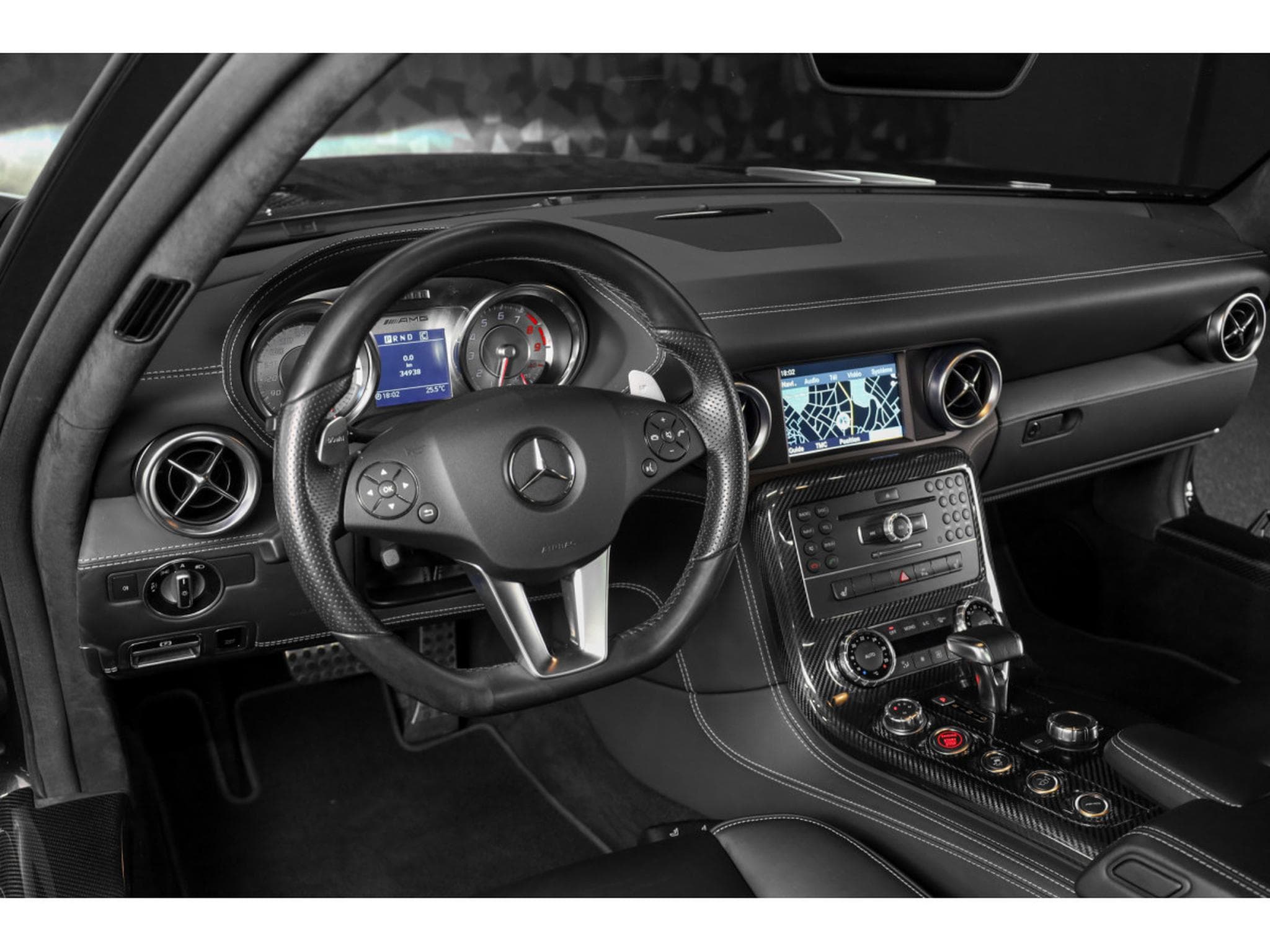 Mercedes SLS AMG AMG Coupé 6.3 V8 - Céramiques (2010) - Photo 8