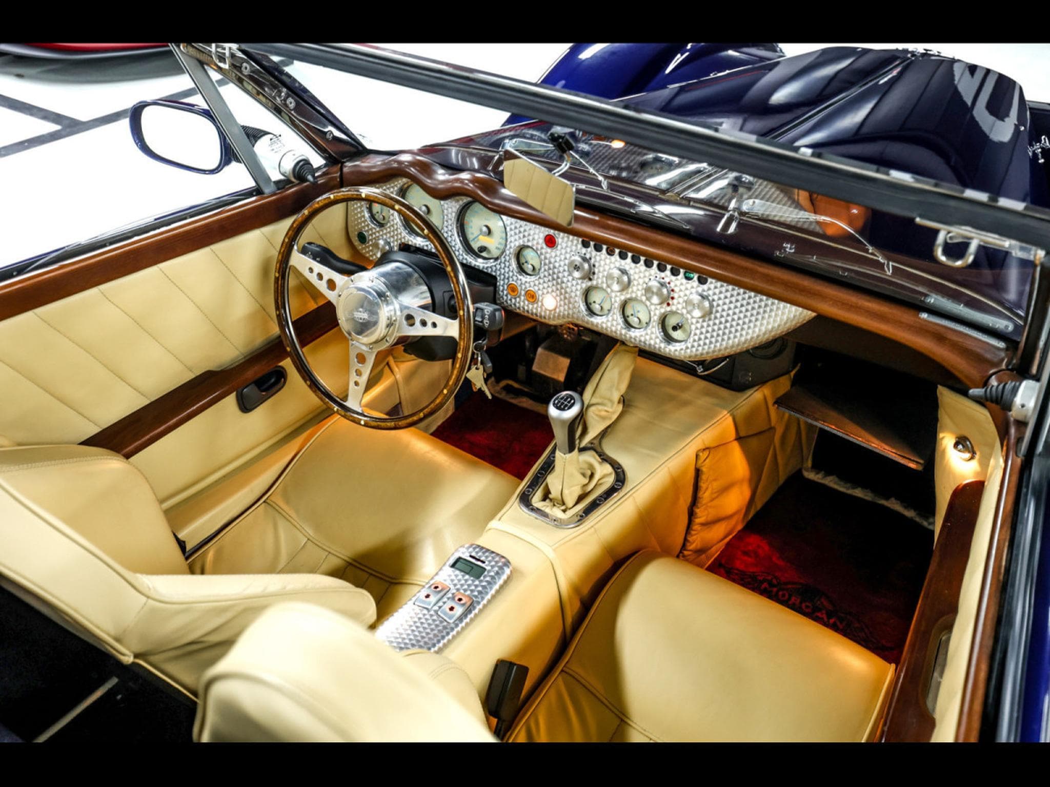 Morgan Aero 8 4.4 V8°MANUELLE 6 - MENDIP BLUE PEINTURE ASTON MARTIN (2004) - Photo 14