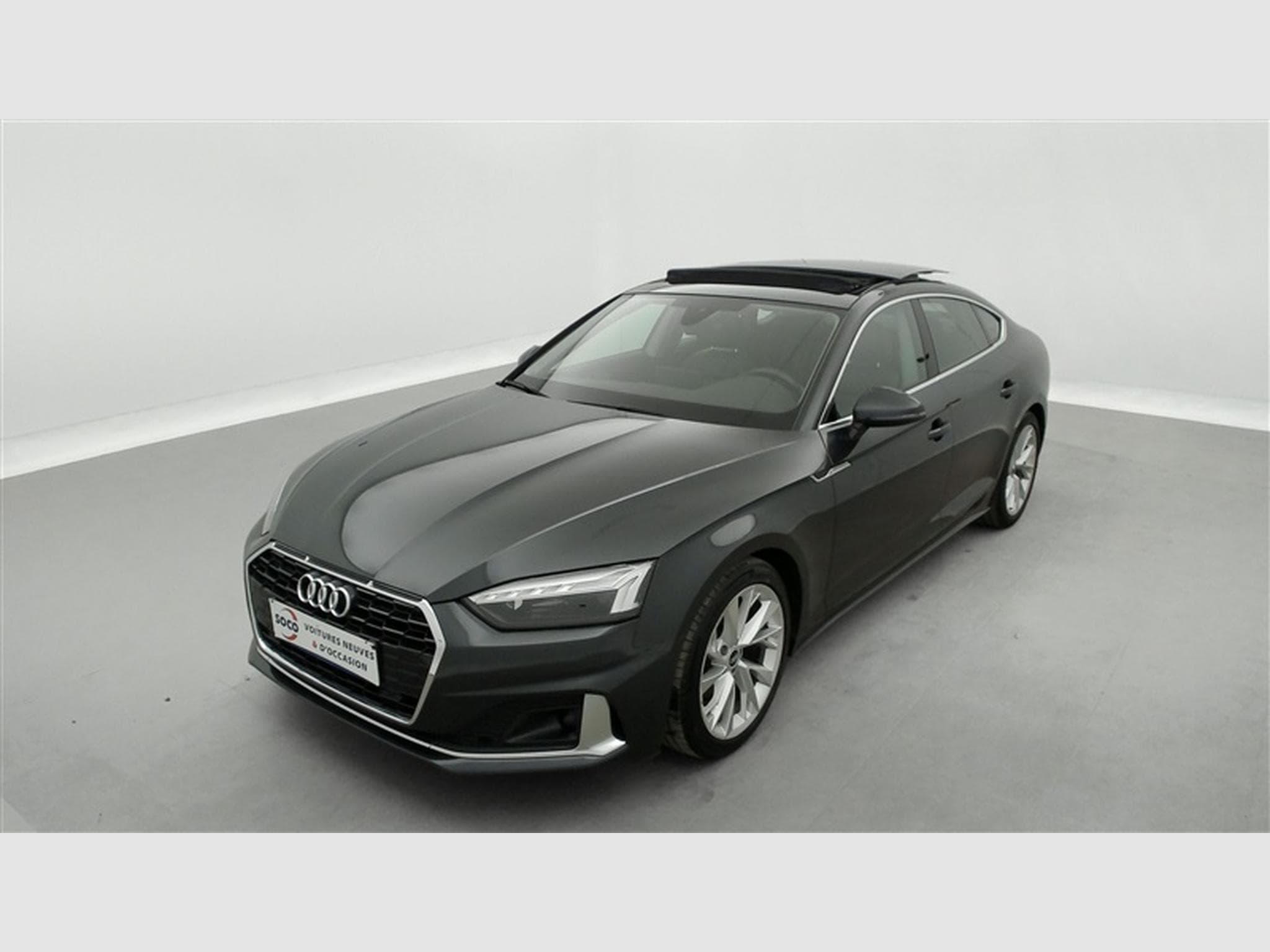 Audi A5 30 TDi Ed.Advanced S tr.CUIR/NAVI/FULL LED/JA18/PDC (2021) - Photo 1