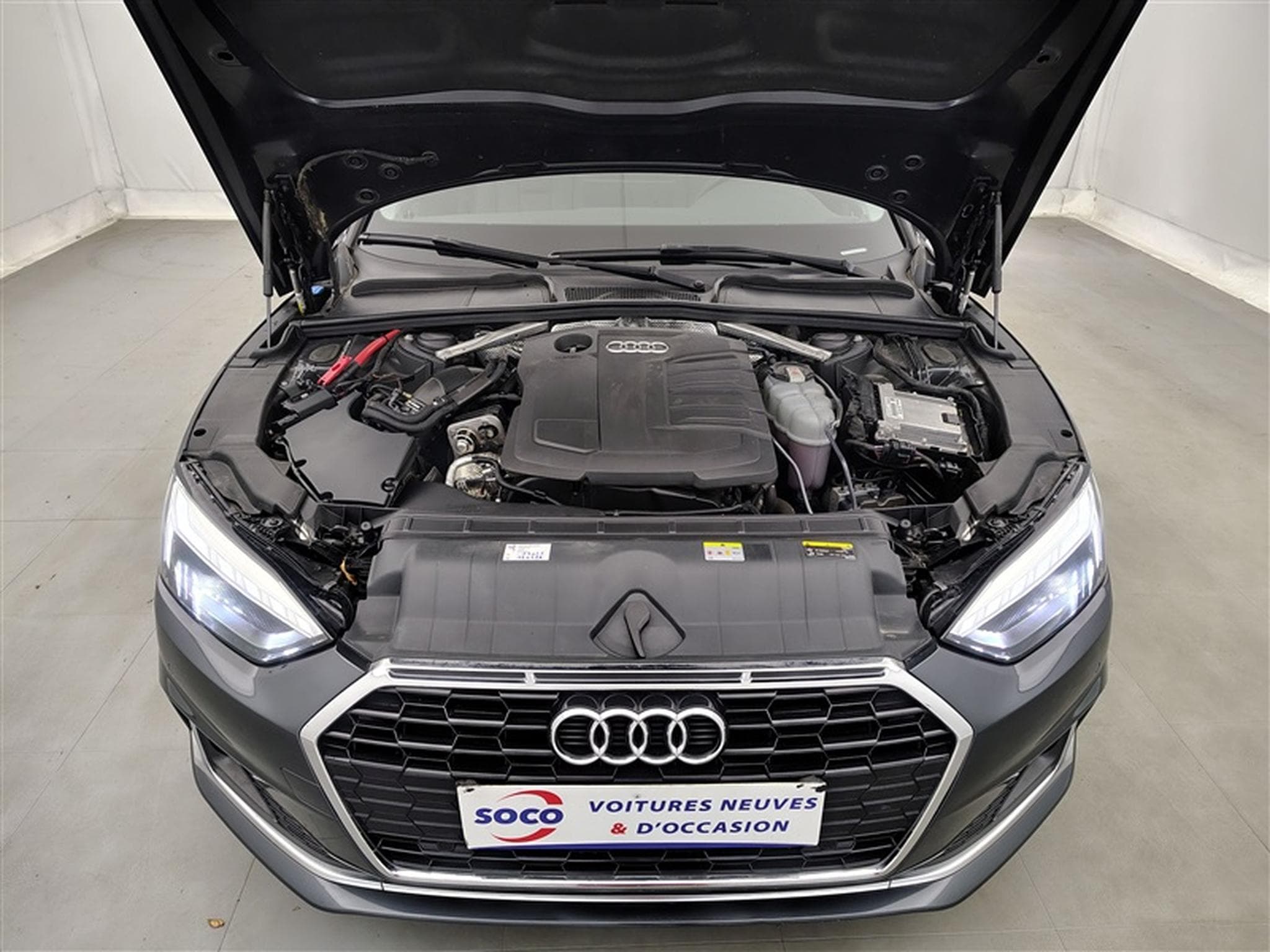 Audi A5 30 TDi Ed.Advanced S tr.CUIR/NAVI/FULL LED/JA18/PDC (2021) - Photo 21