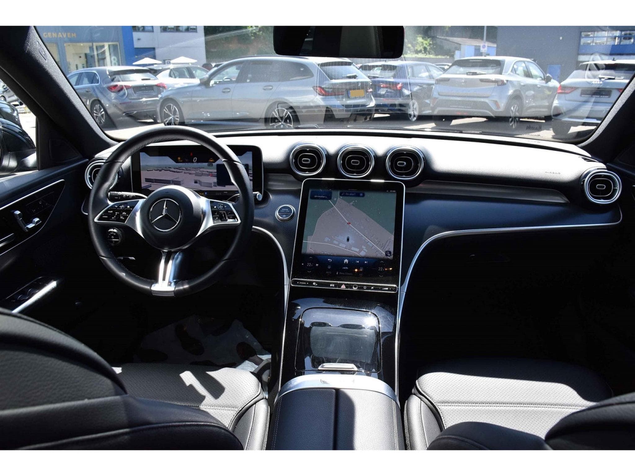Mercedes C 200 CDI Break Luxury Line 9G-Tronic CUIR MEMO ANGLE MORT 1° MAIN (2025) - Photo 10