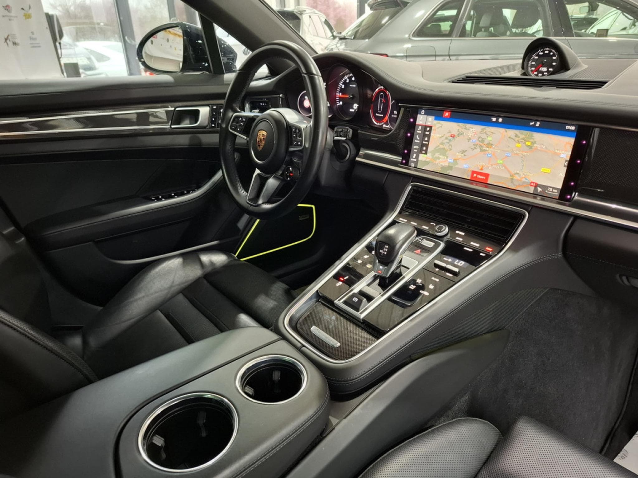 Porsche Panamera 4S SPORT TURISMO 441, PACK CHRONO, CARBON, PANO, CUIR, NAVI (2017) - Photo 17