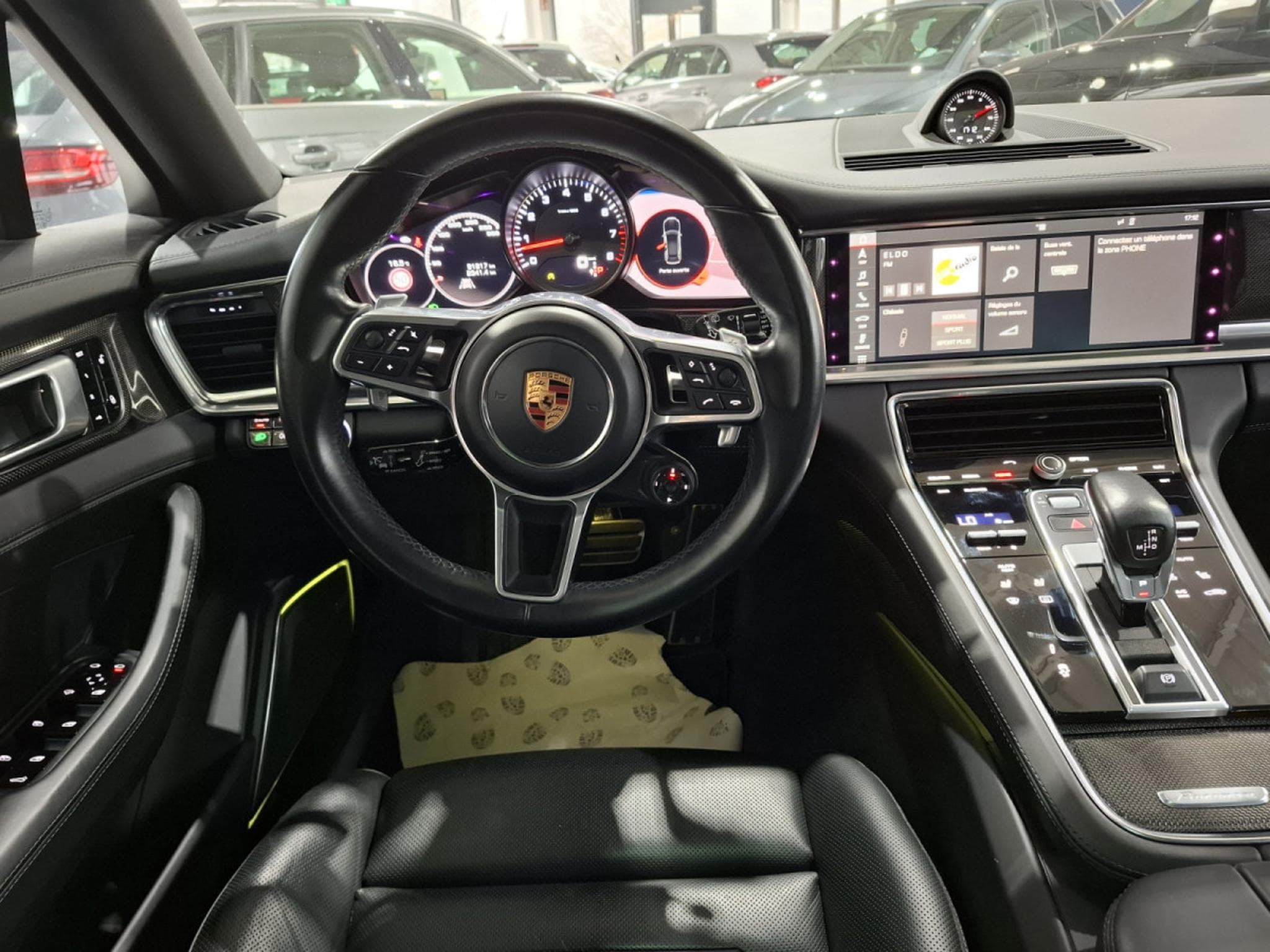 Porsche Panamera 4S SPORT TURISMO 441, PACK CHRONO, CARBON, PANO, CUIR, NAVI (2017) - Photo 20