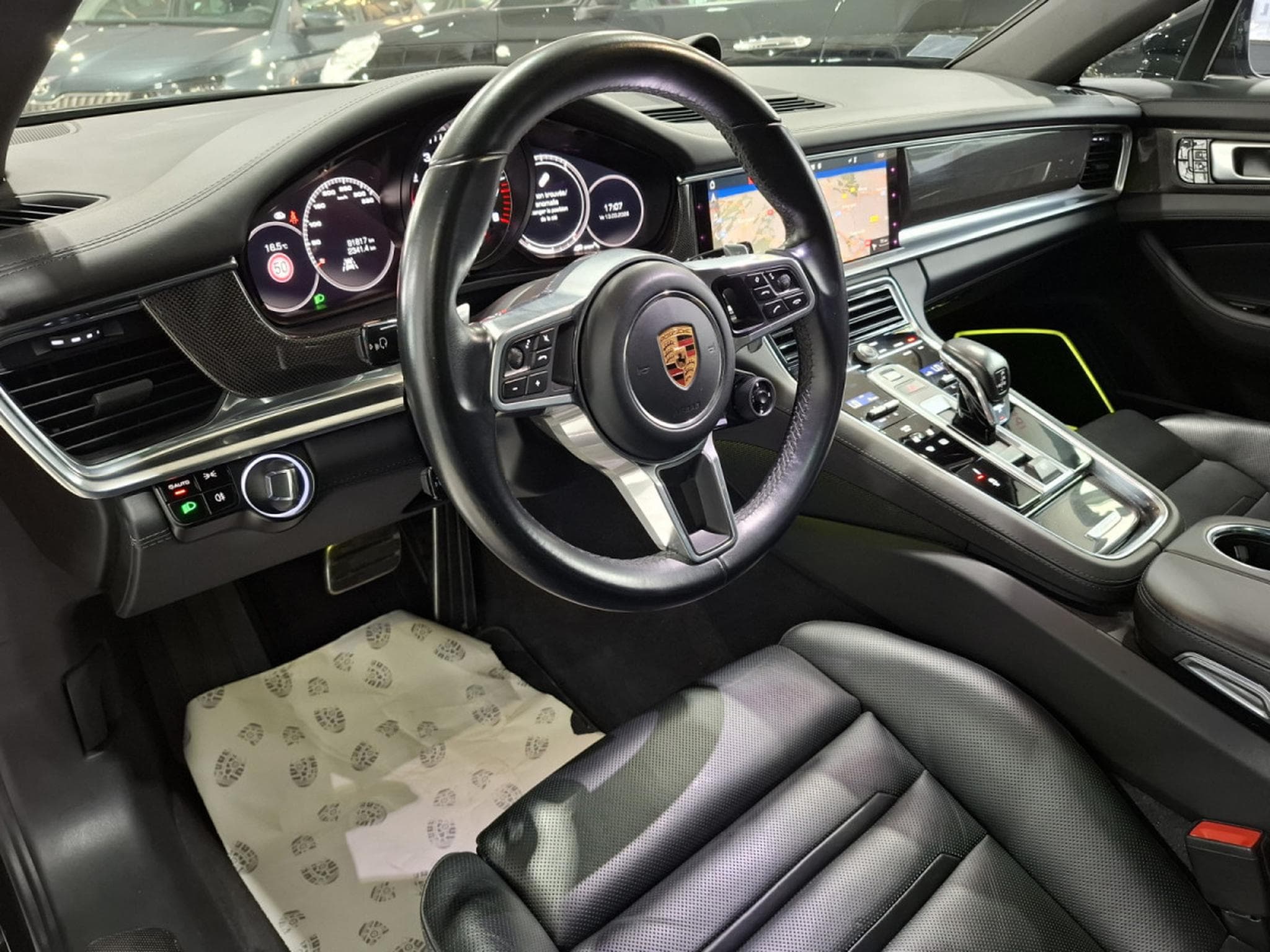 Porsche Panamera 4S SPORT TURISMO 441, PACK CHRONO, CARBON, PANO, CUIR, NAVI (2017) - Photo 9