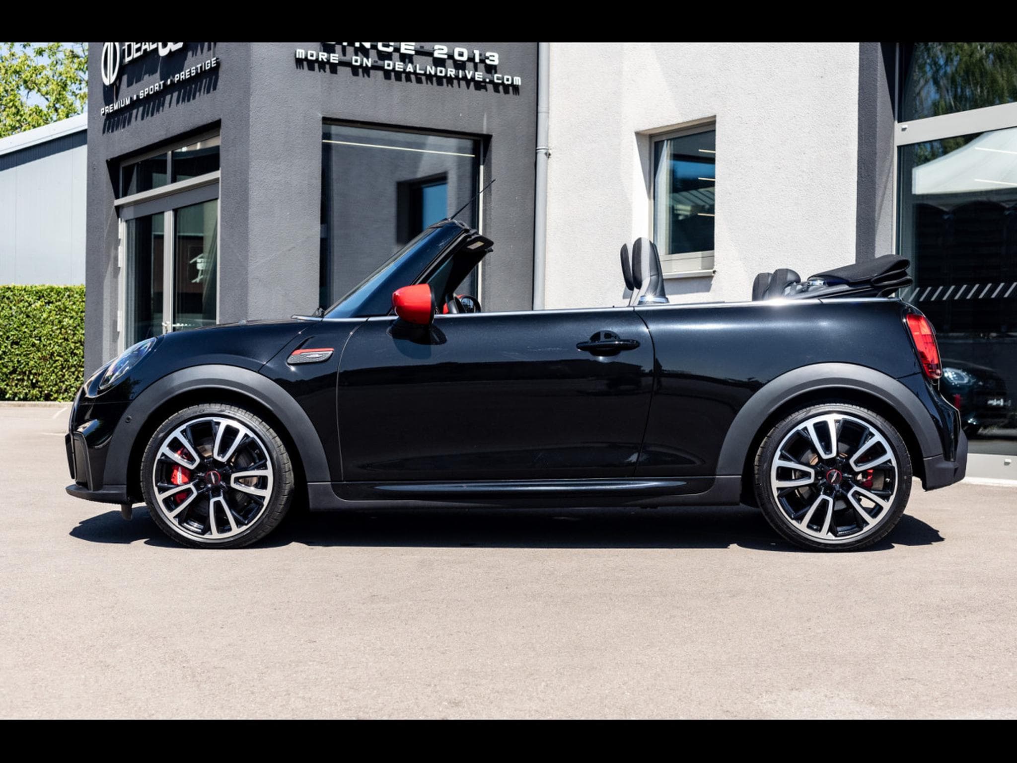 Mini Cooper John Cooper Works Cabriolet AUTO (231 CH) - MIDNIGHT BLACK M (2022) - Photo 2