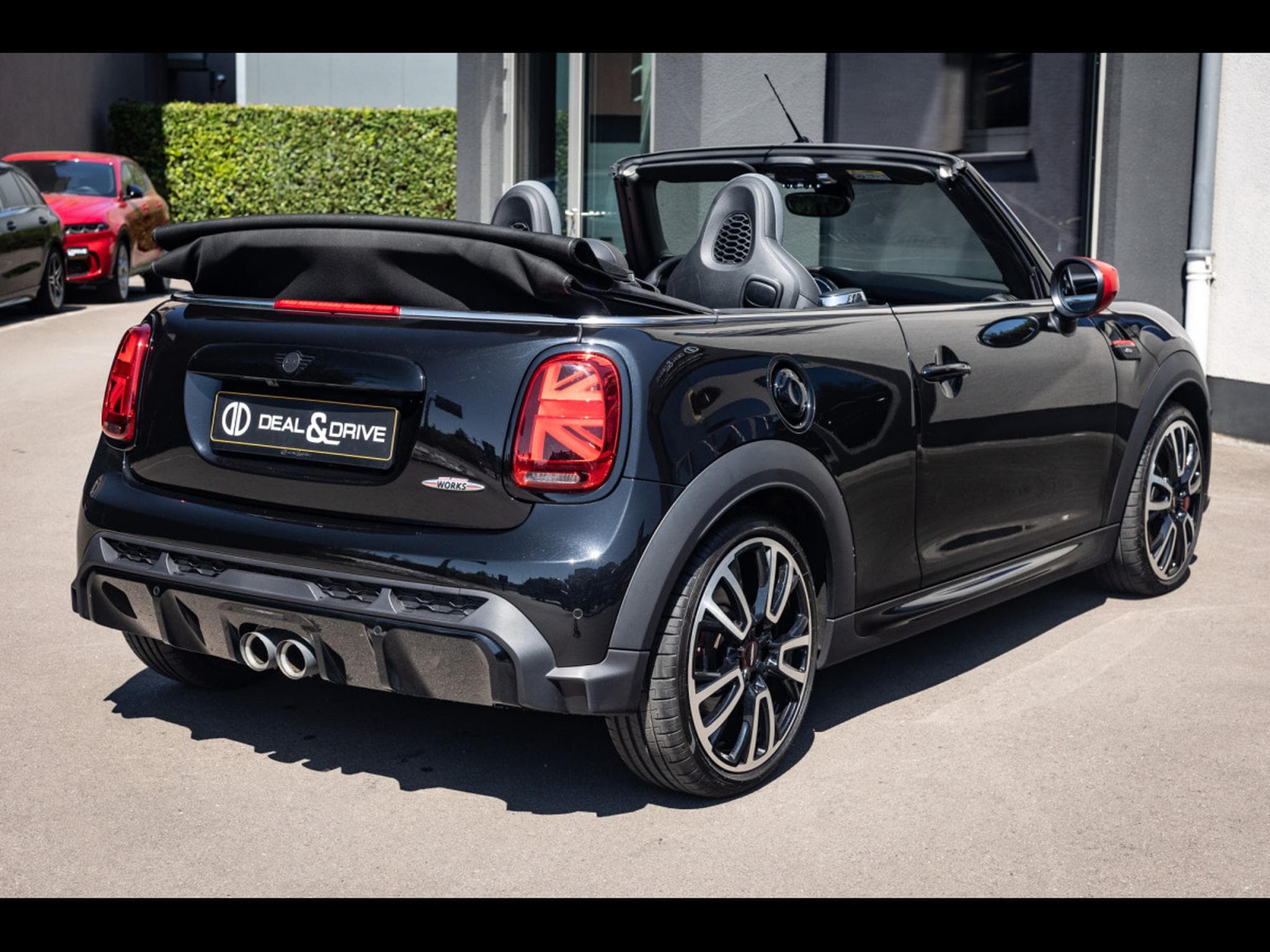 Mini Cooper John Cooper Works Cabriolet AUTO (231 CH) - MIDNIGHT BLACK M (2022) - Photo 7