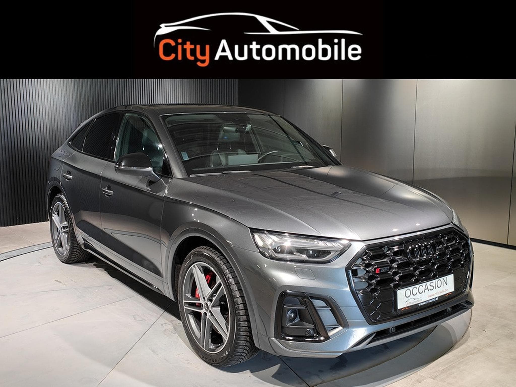 Audi SQ5 3.0 TDI V6 SPORTBACK CARPLAY TOIT OUV CAMERA SIEGES ELEC CHA (2023) - Photo 1