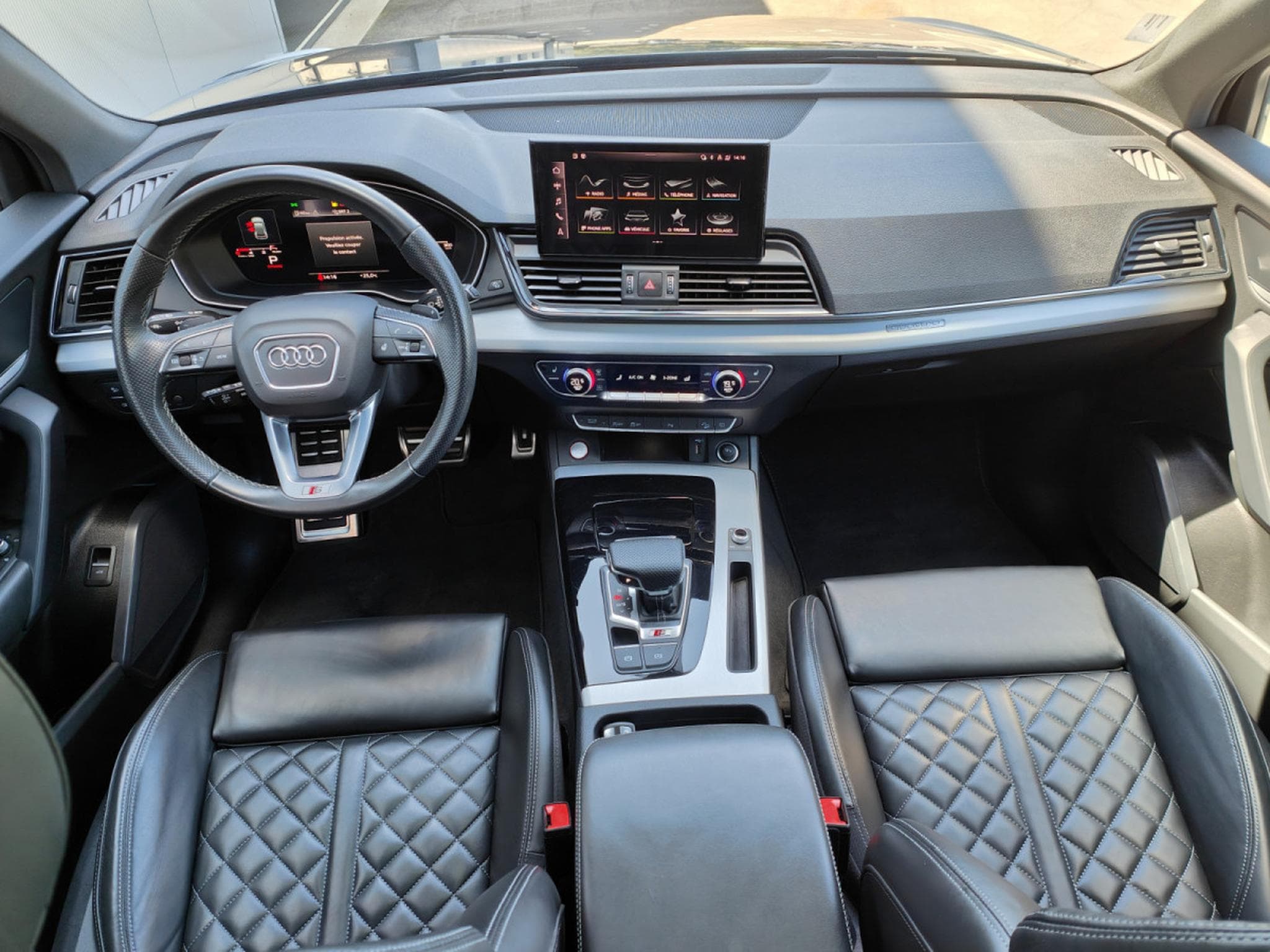 Audi SQ5 3.0 TDI V6 SPORTBACK CARPLAY TOIT OUV CAMERA SIEGES ELEC CHA (2023) - Photo 11